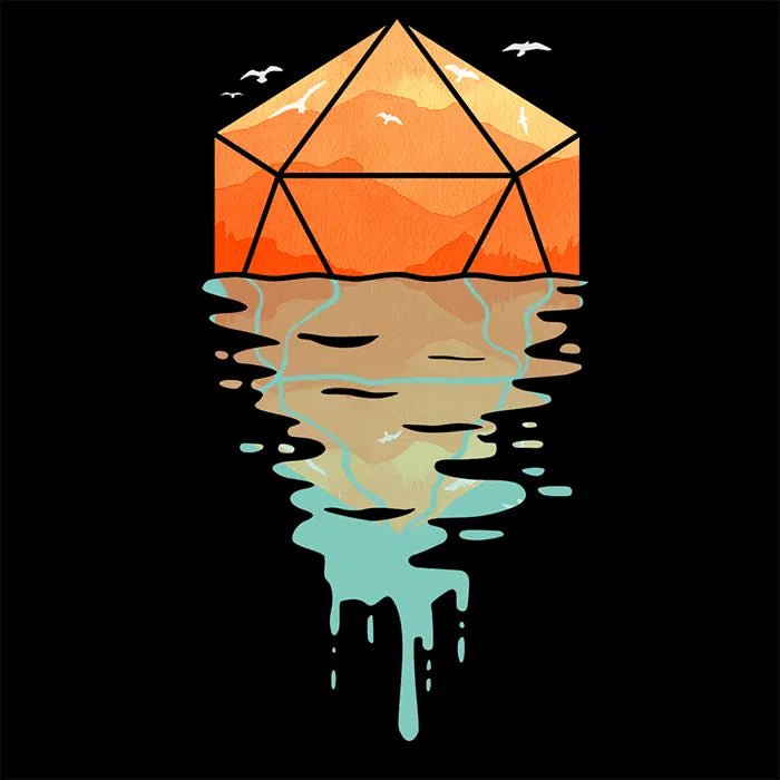 A d20 Sunset - GlassStaff