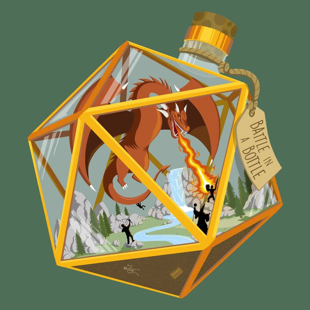Battle in a Bottle - GlassStaff