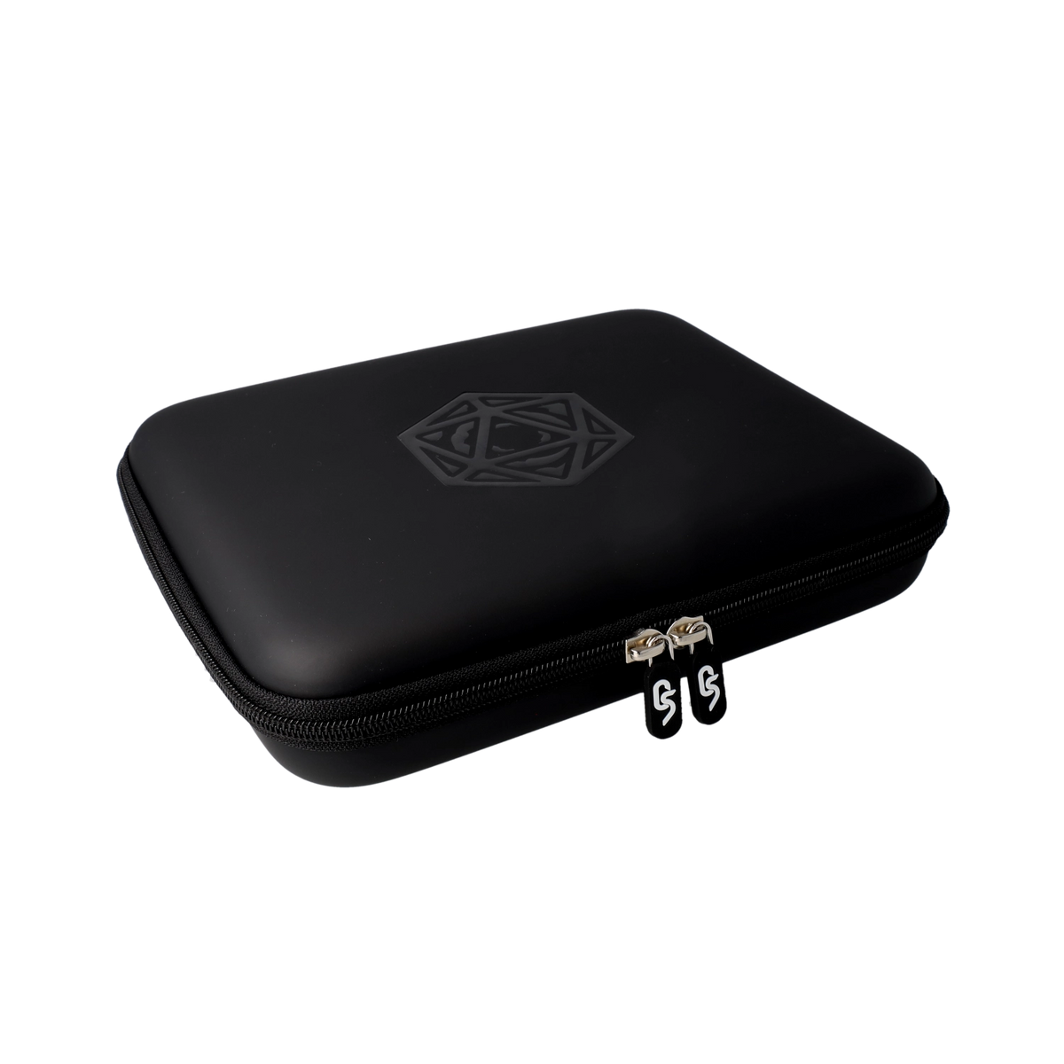 Arcanum Luxury Dice Case - Black - GlassStaff