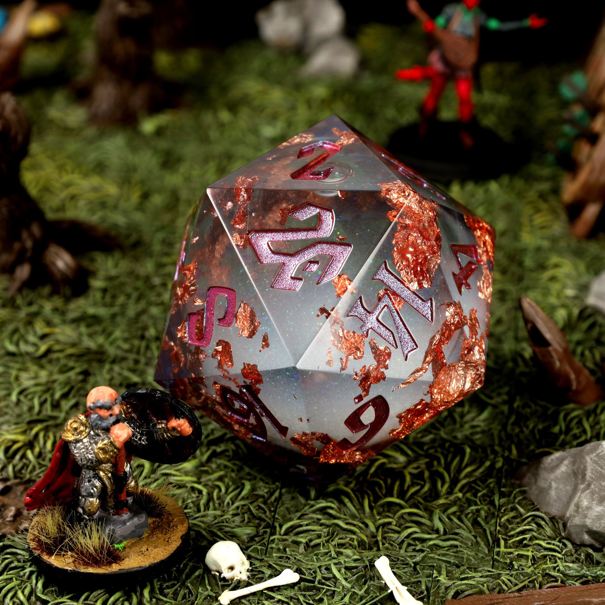 Seraphic Reverie 50mm Liquid Core D20 in scene