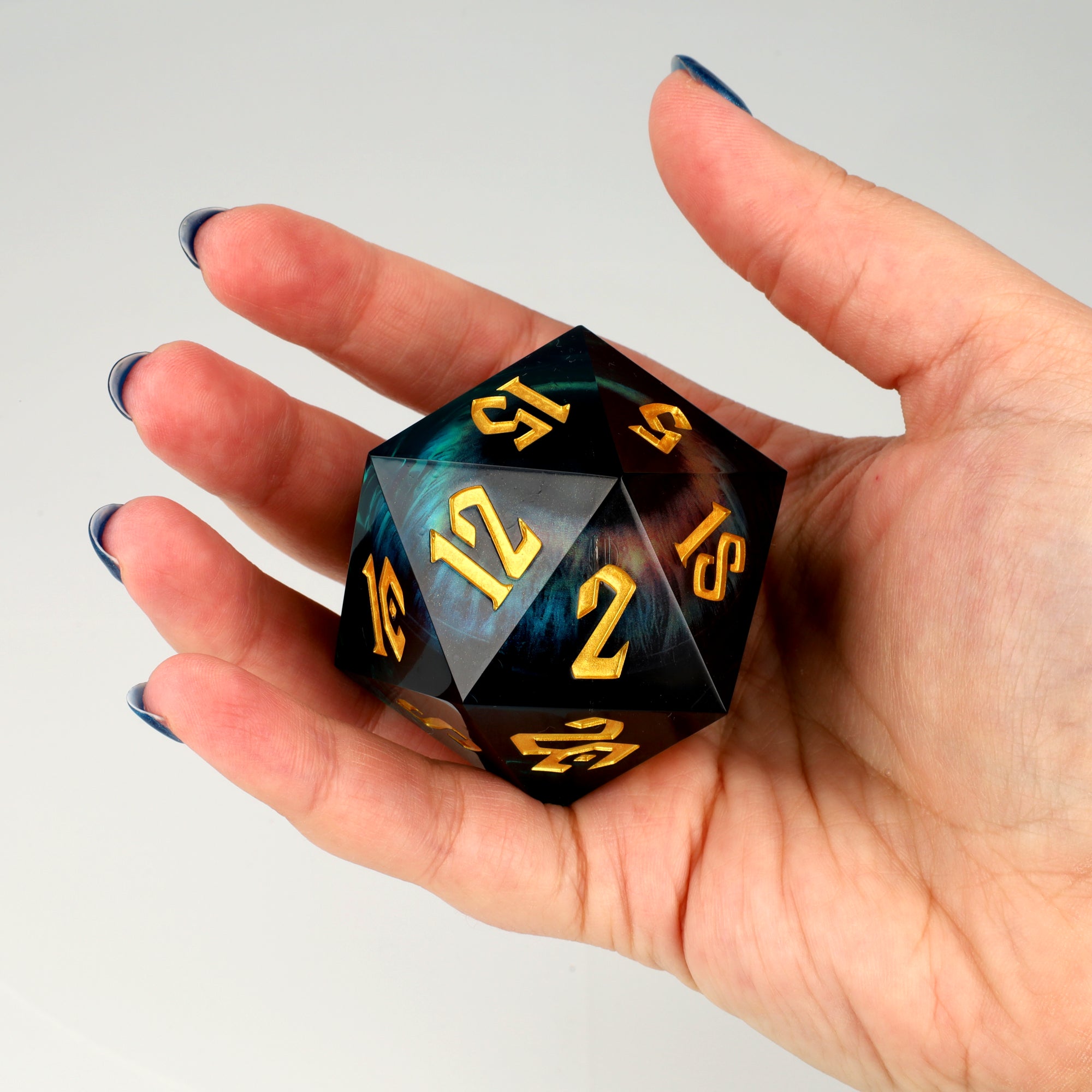 Eye of the Oracle 50mm Liquid Core D20 view 4