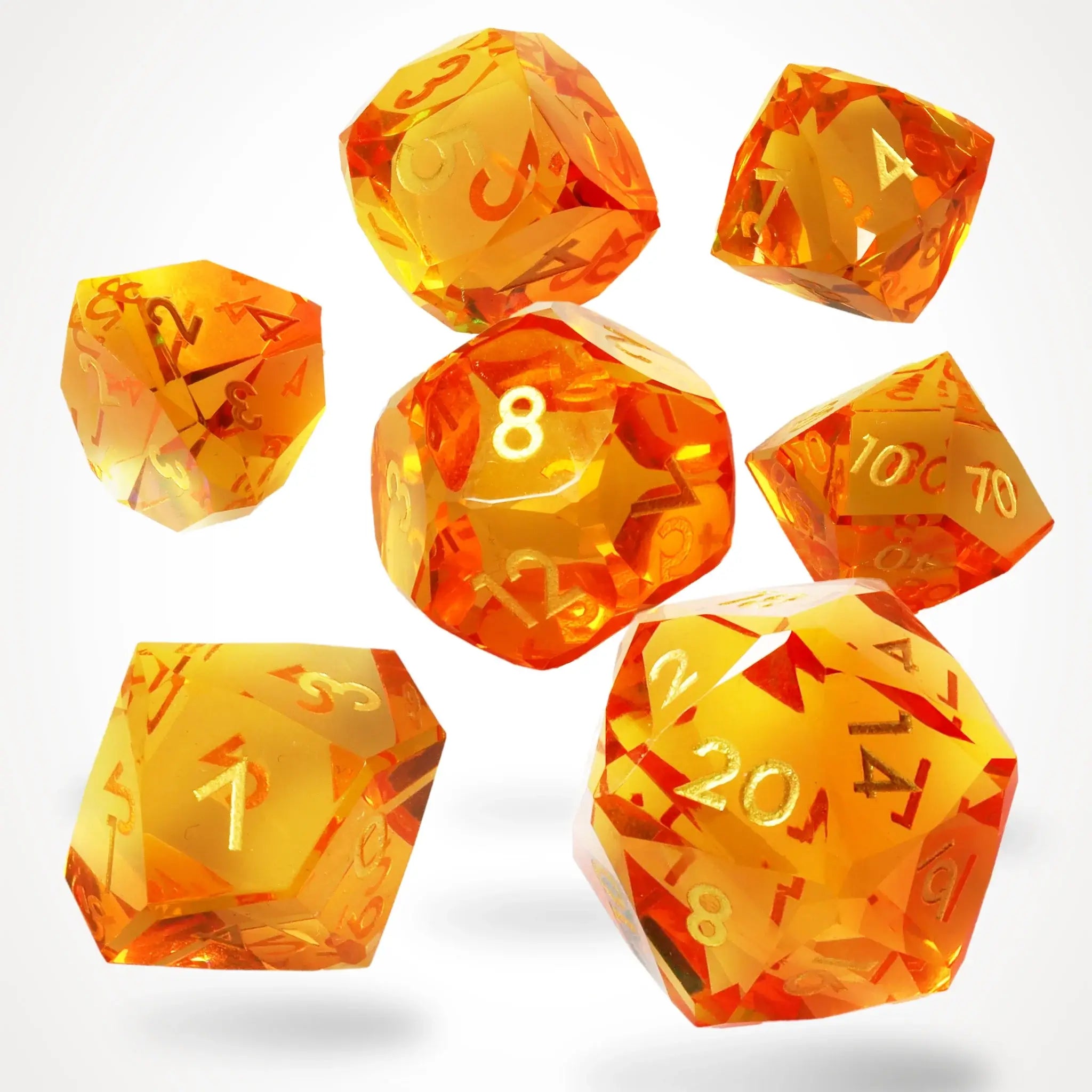 Solshard Sharp Edge Resin RPG Dice Set