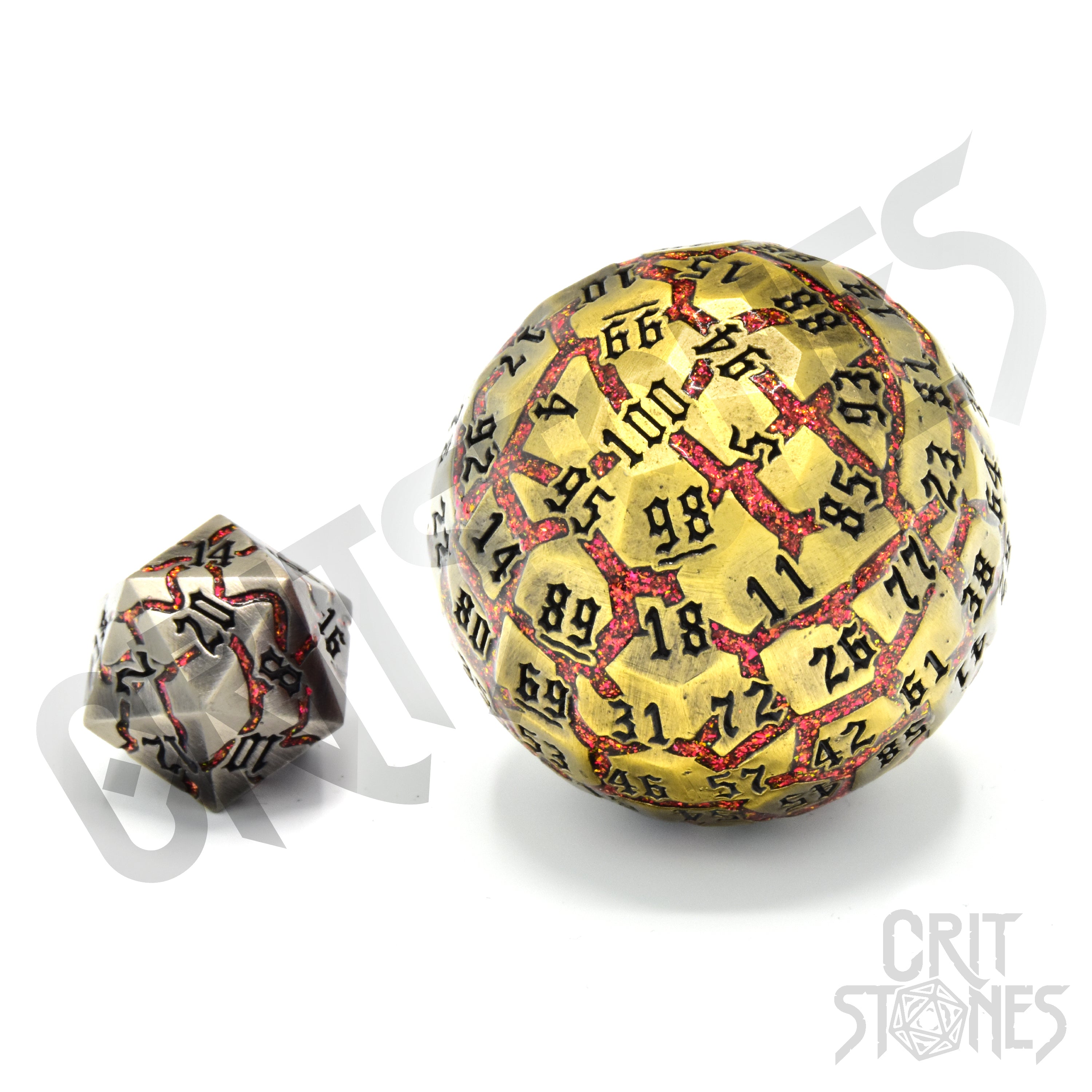 Lava Orb Metal d100