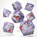 Sakura Drift Liquid Core RPG Dice Set