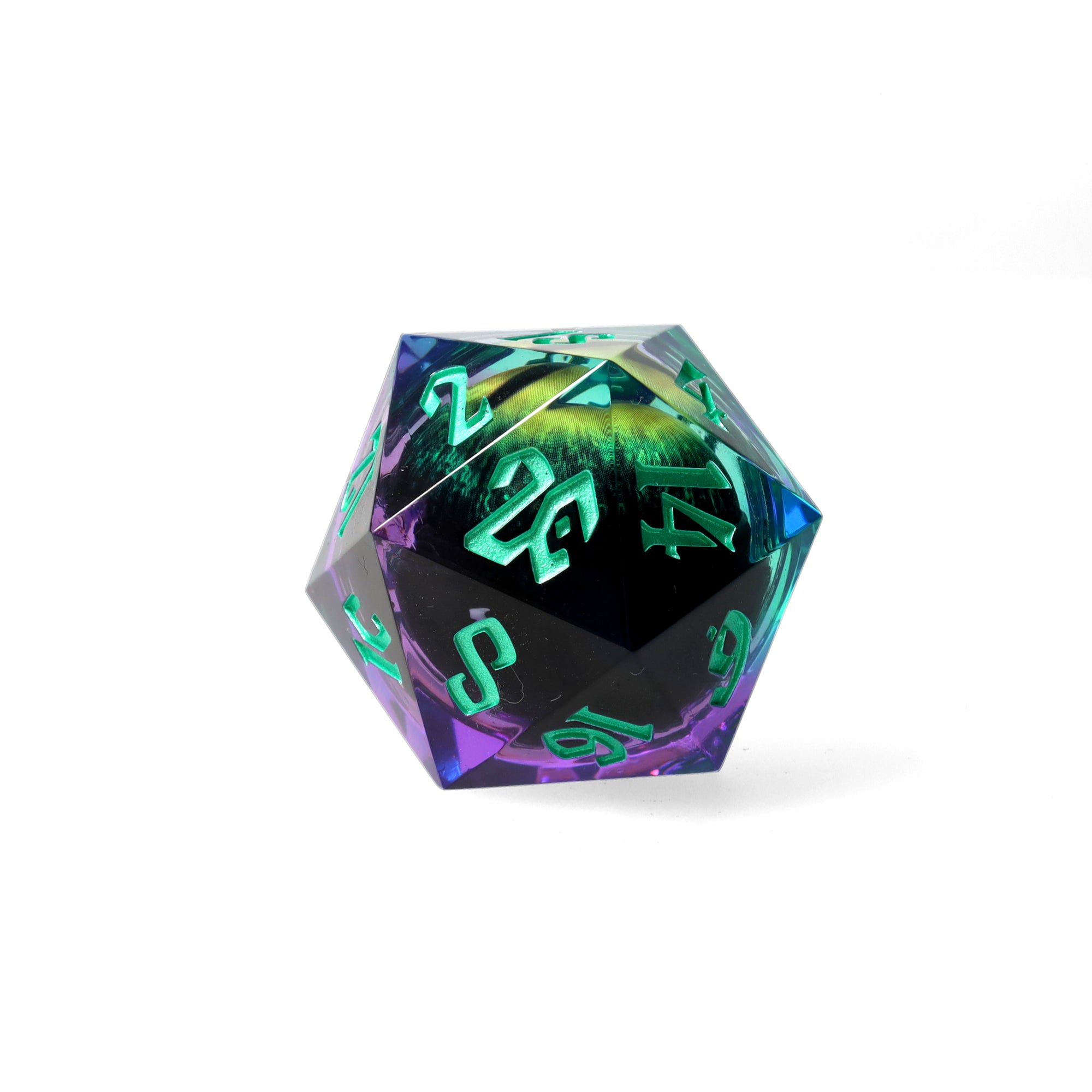 Forest Dragon's Gaze 33mm Floating Eye D20