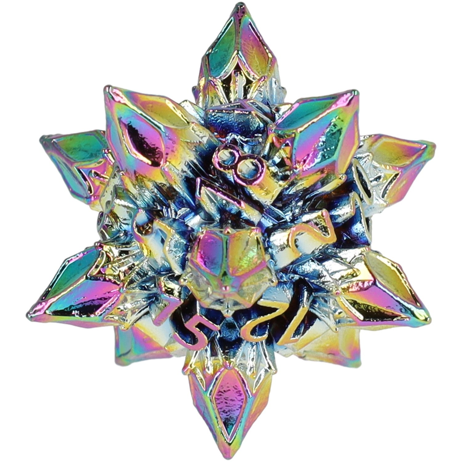 Chaotic Bane metalen RPG dobbelstenen