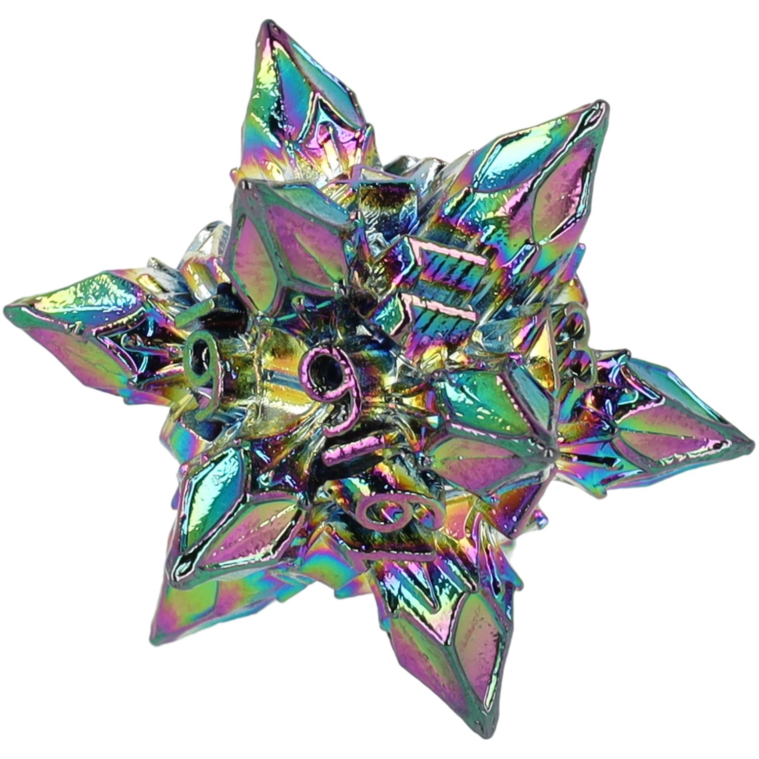 Chaotic Bane metalen RPG dobbelstenen