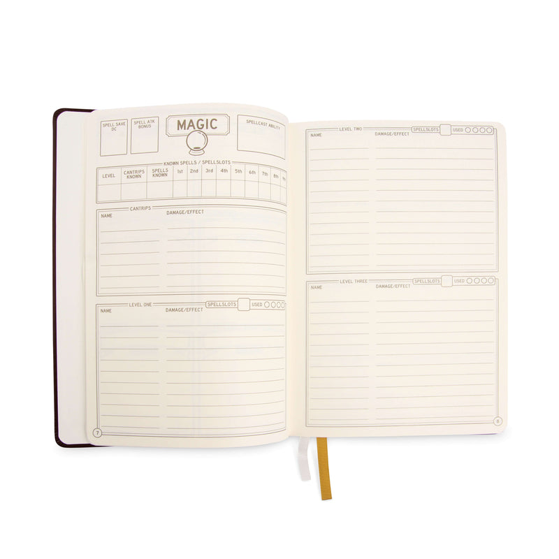 DnD 5e Player Journal