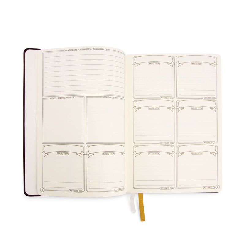 DnD 5e Player Journal