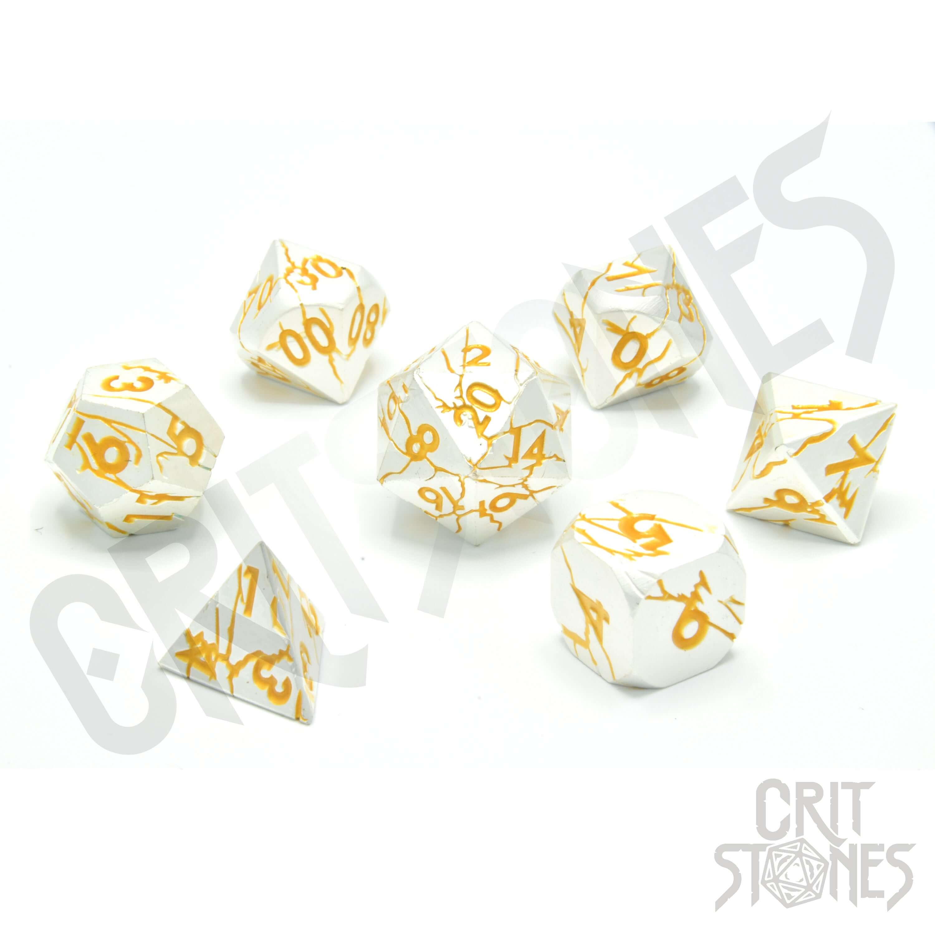 Divine Decree Metal RPG Dice Set