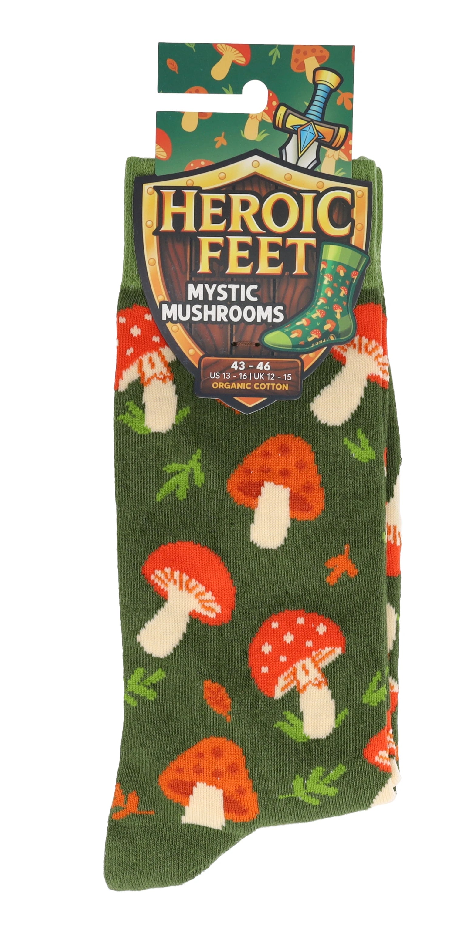 Mystic Mushrooms Socks