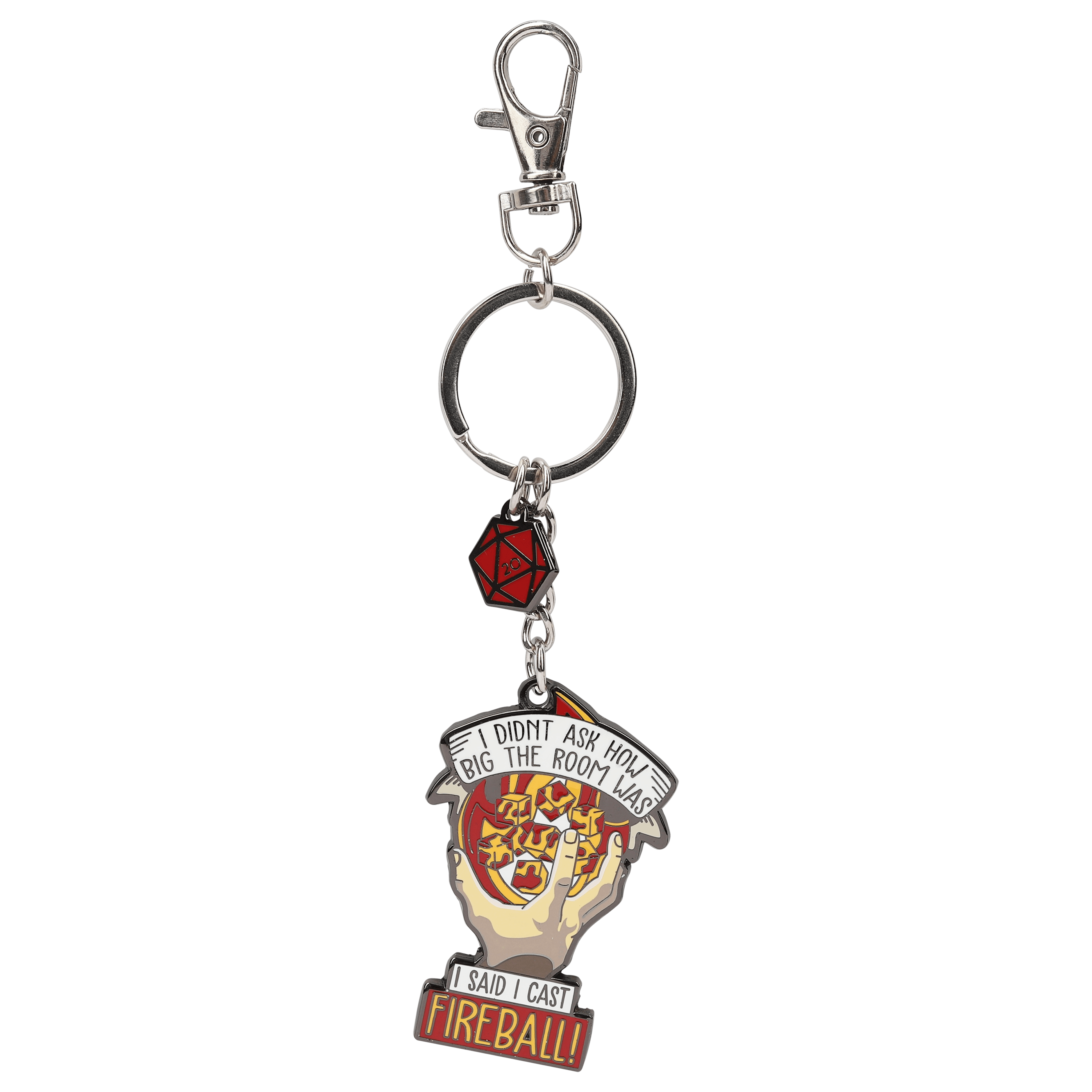 I Cast Fireball Keychain