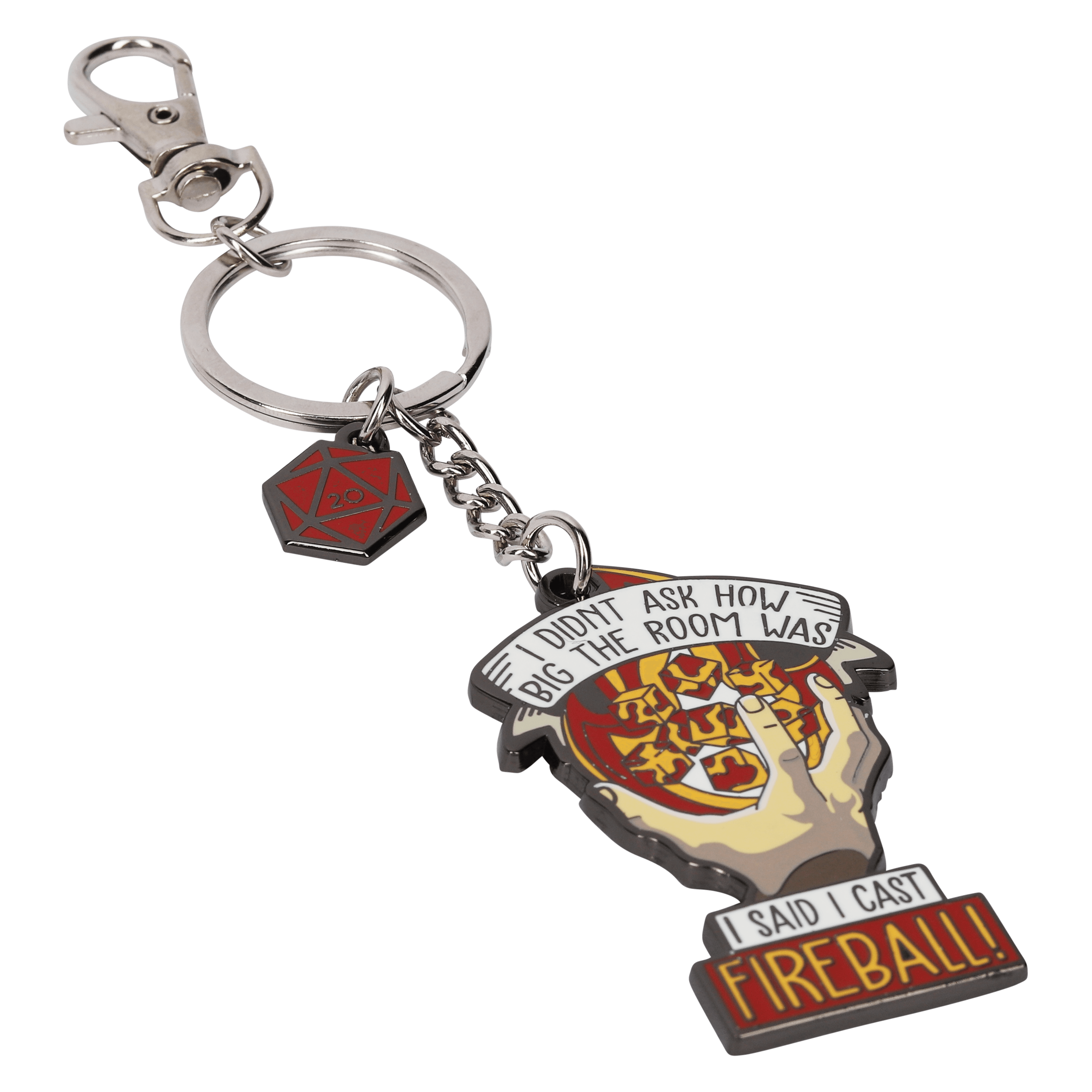I Cast Fireball Keychain