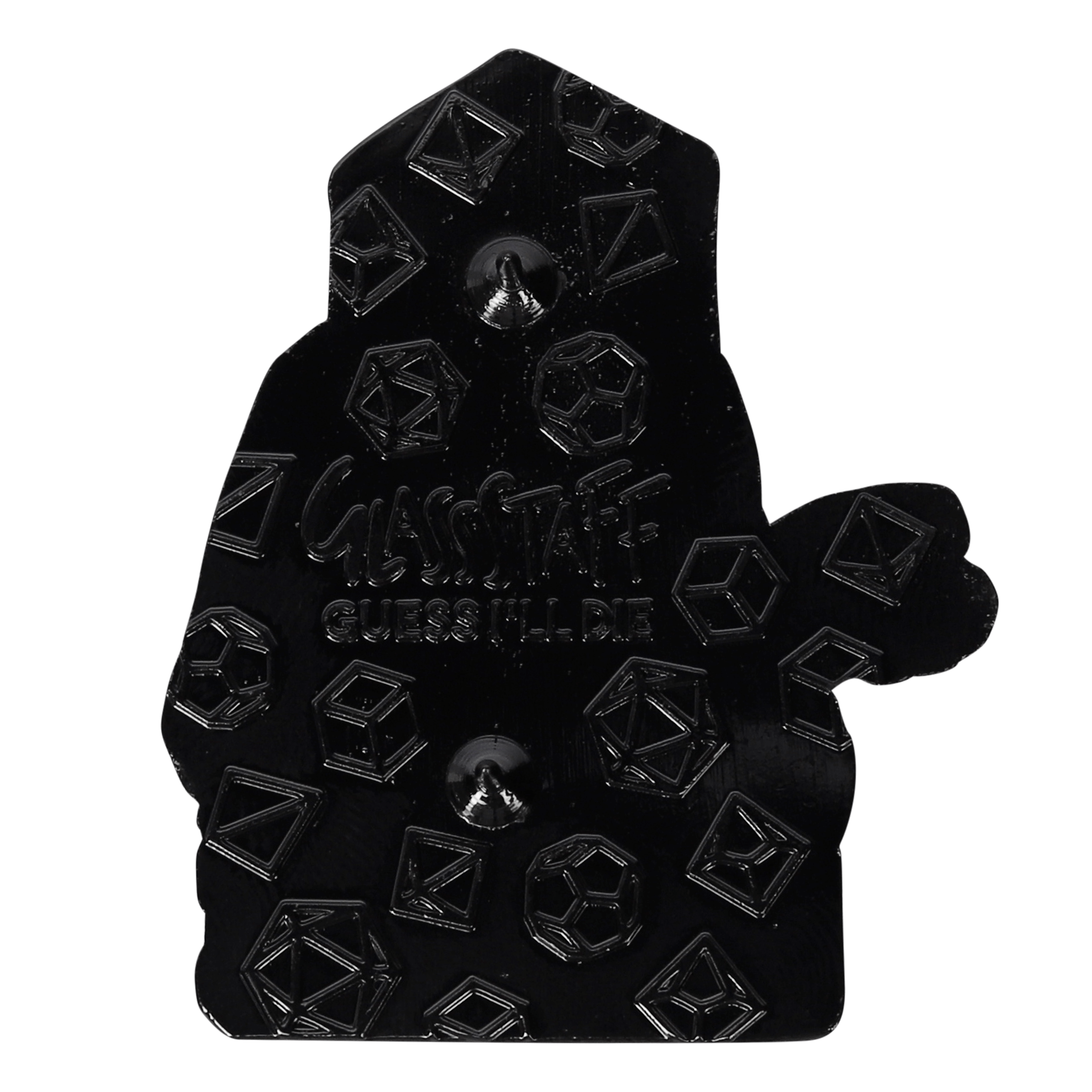 Guess I'll Die Pin - D&D / TTRPG Pin - Glassstaff