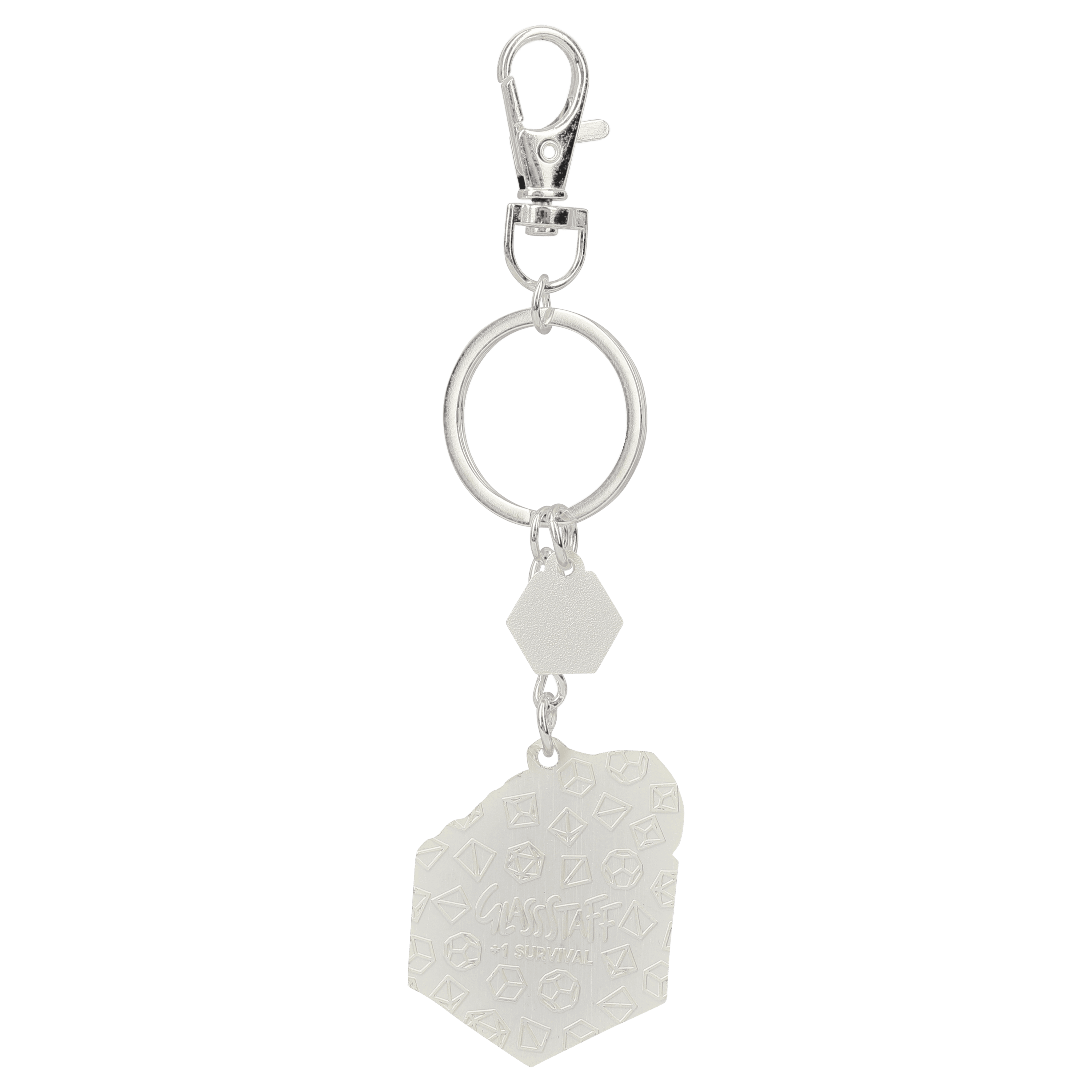 A d20 Scene Keychain