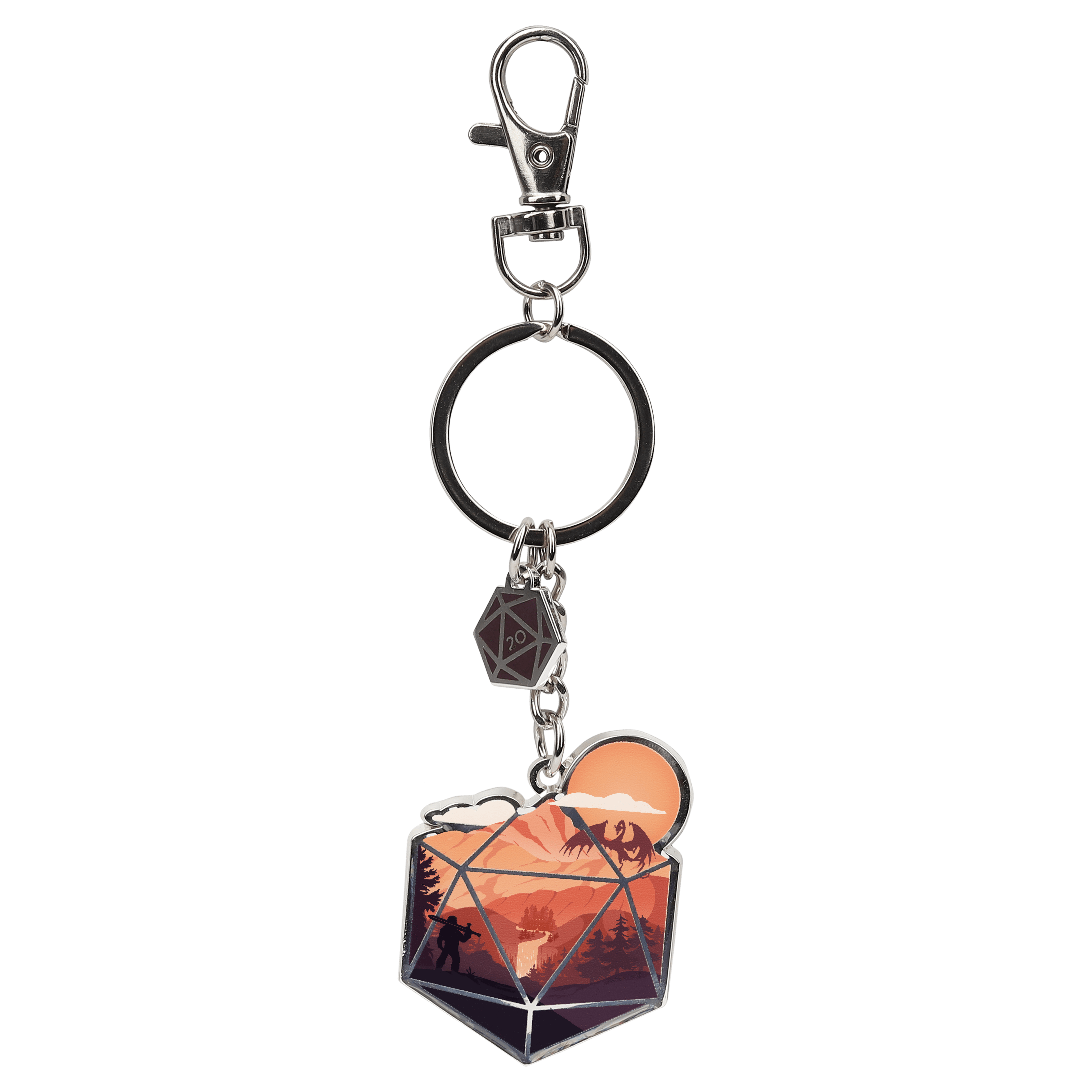 The d20 Hero Keychain