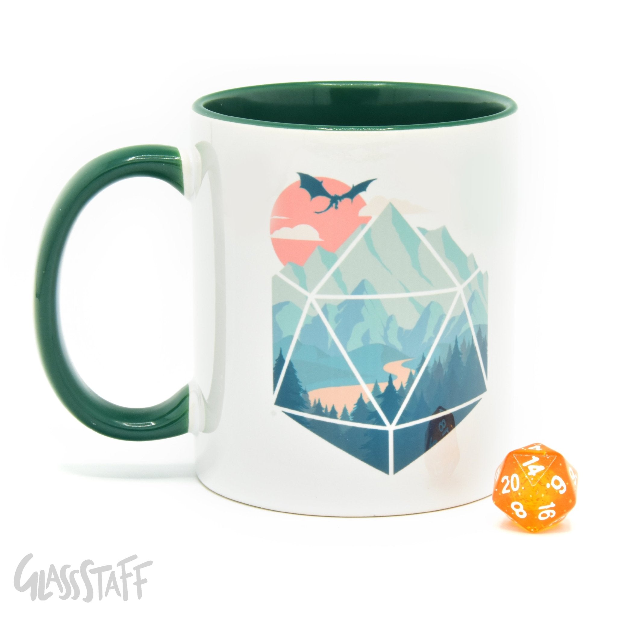 A d20 Scene Gift Mug - Gift Mug - GlassStaff