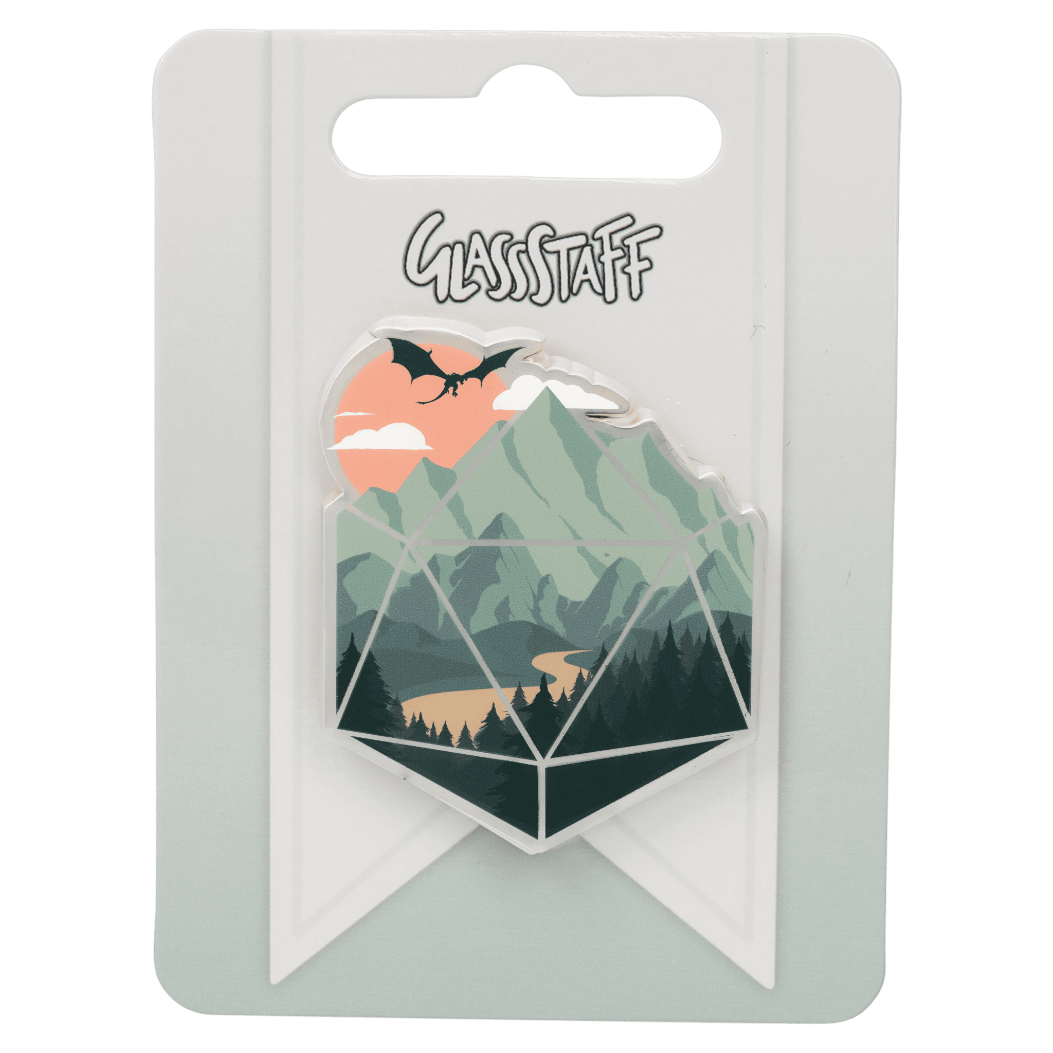 A d20 Scene Pin - Pin - GlassStaff
