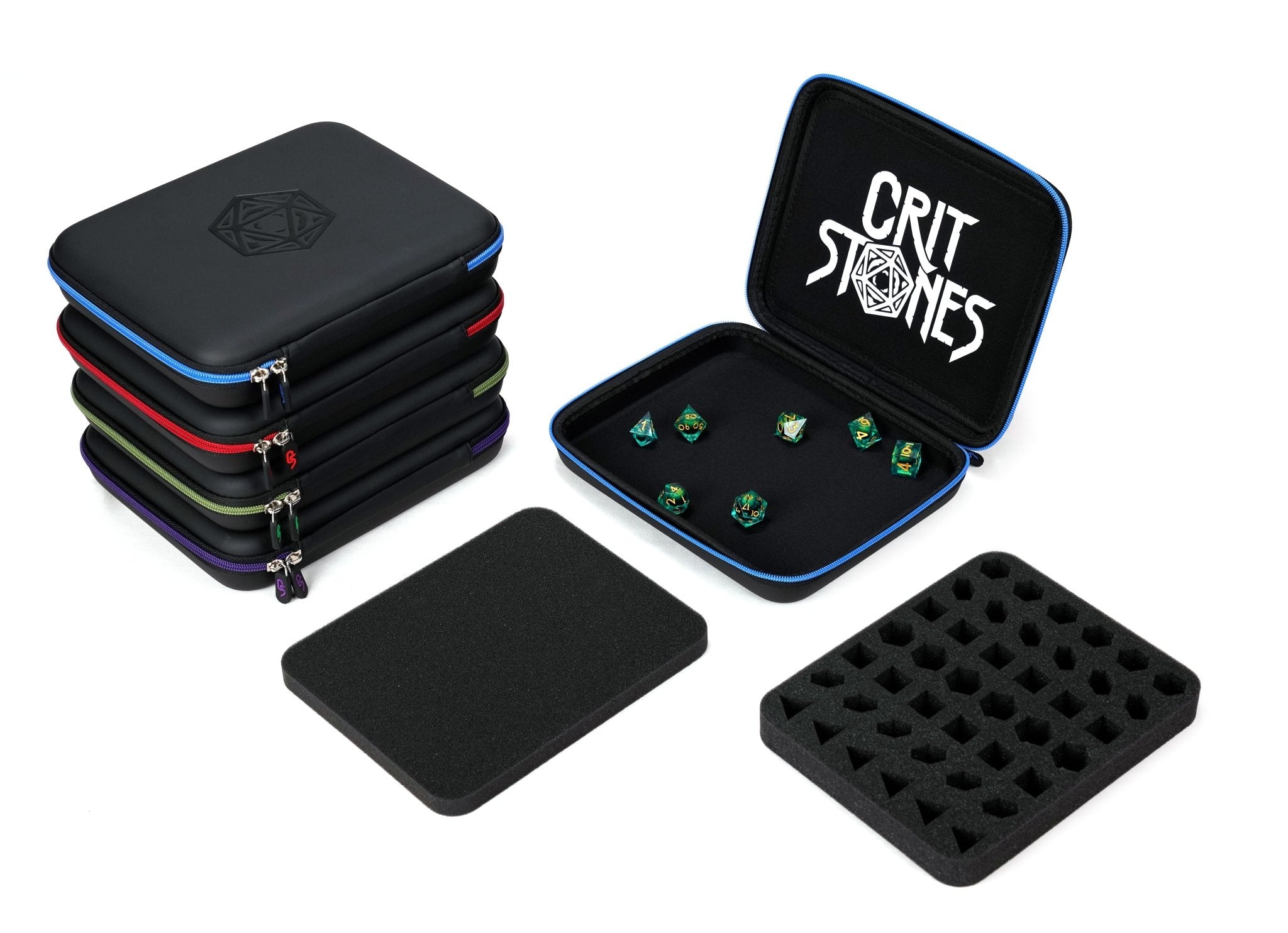 Arcanum Luxury Dice Case - CritStones Dice Accessories - GlassStaff