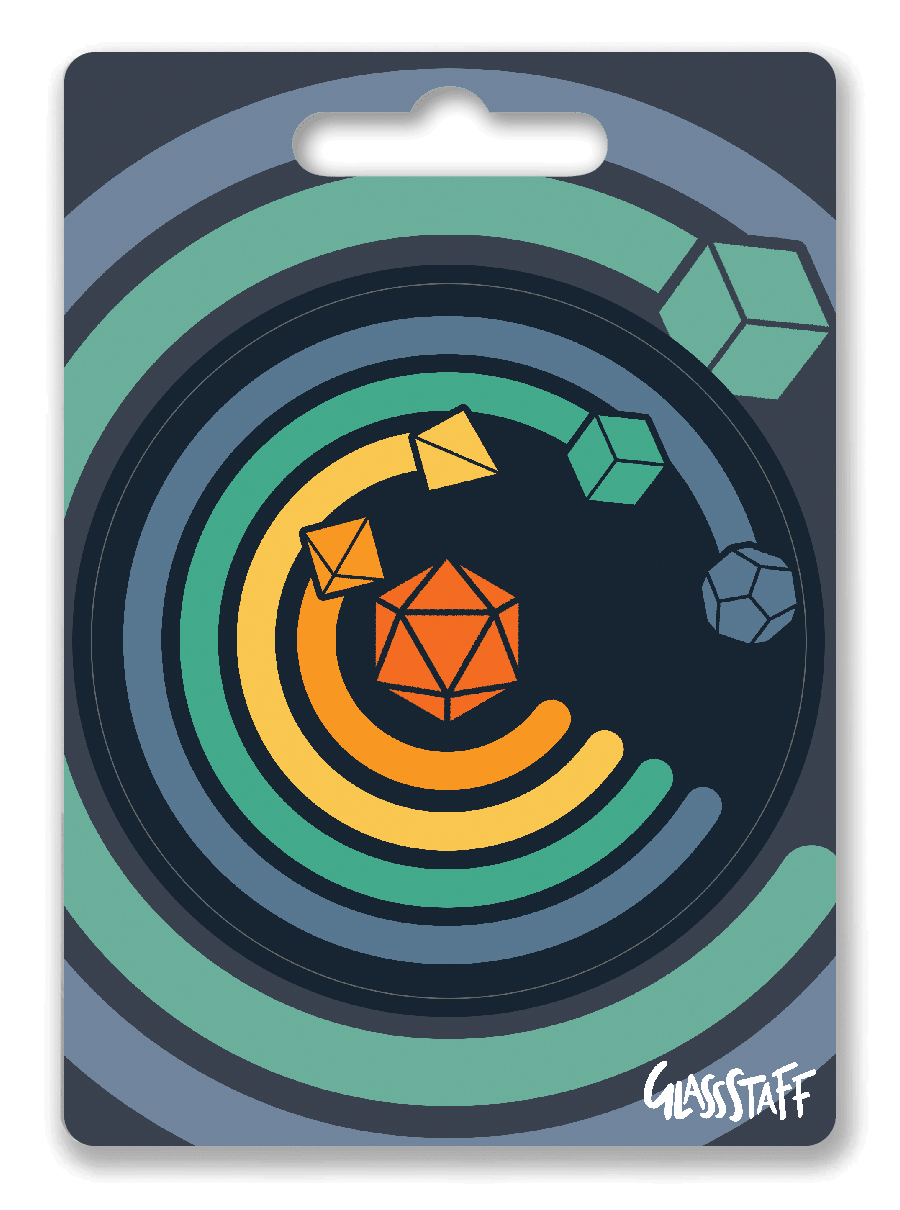 Cirkel van Dobbelsteen Sticker - D&D / TTRPG Sticker - {{933962f4eff5b4114dee86c3f800a786}}