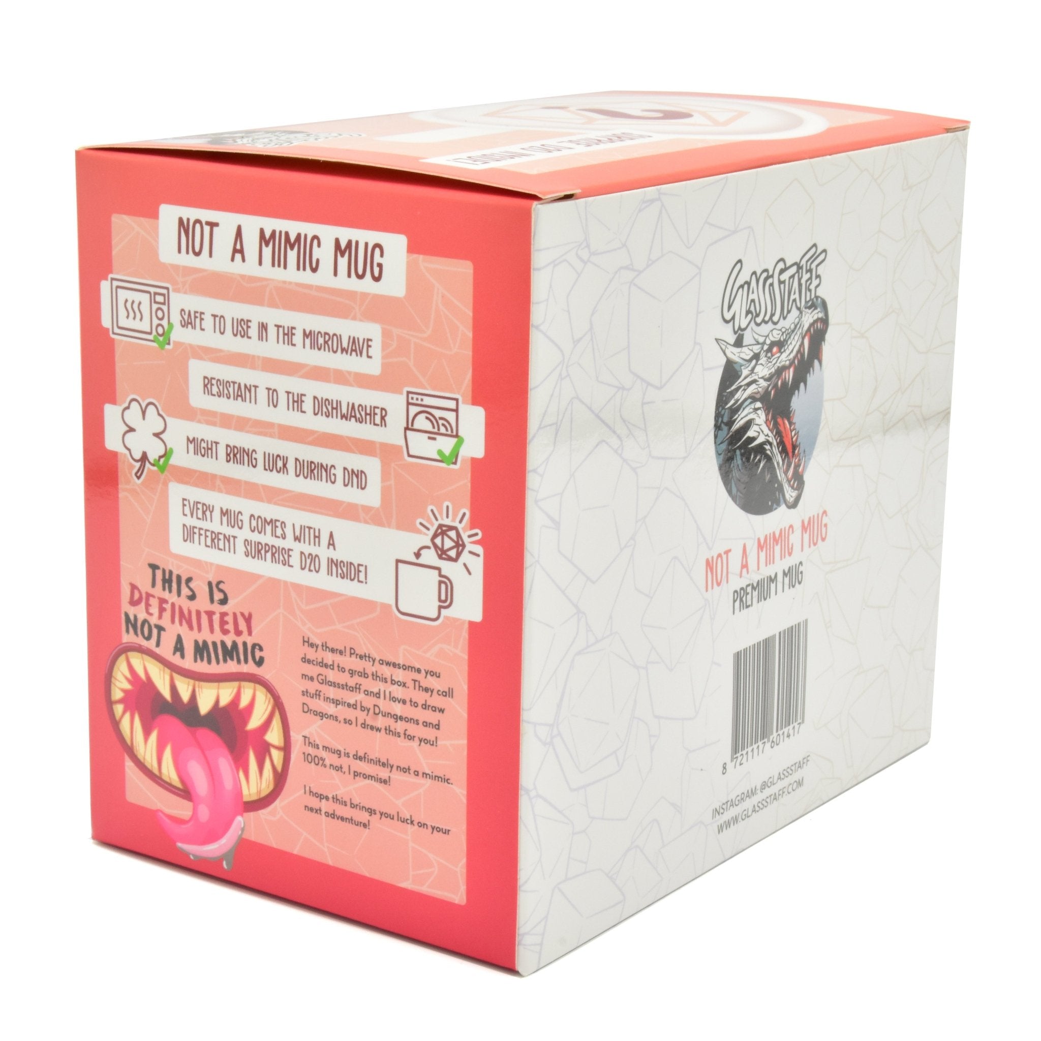 Definitely Not A Mimic Gift Mug - Gift Mug - GlassStaff