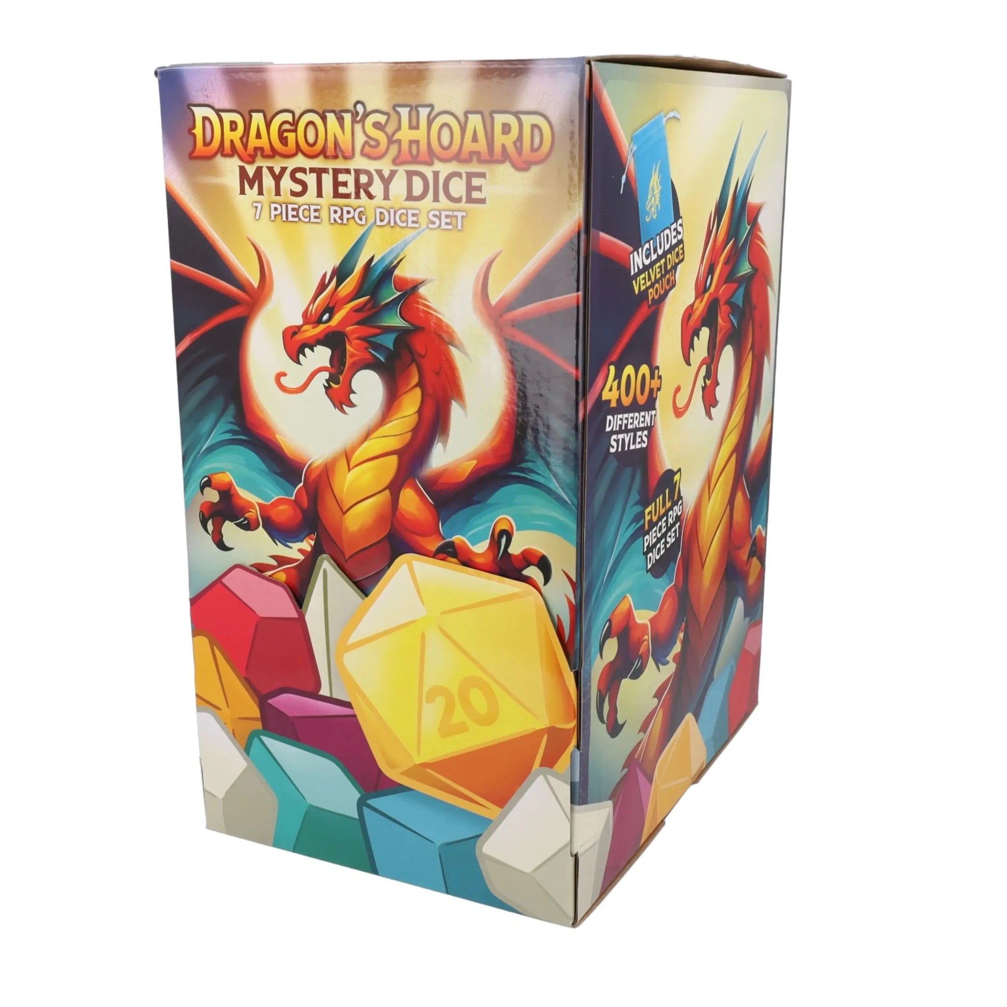 Dragon's Hoard Mystery Booster Box (30 Pieces) - Glassstaff Dice - GlassStaff