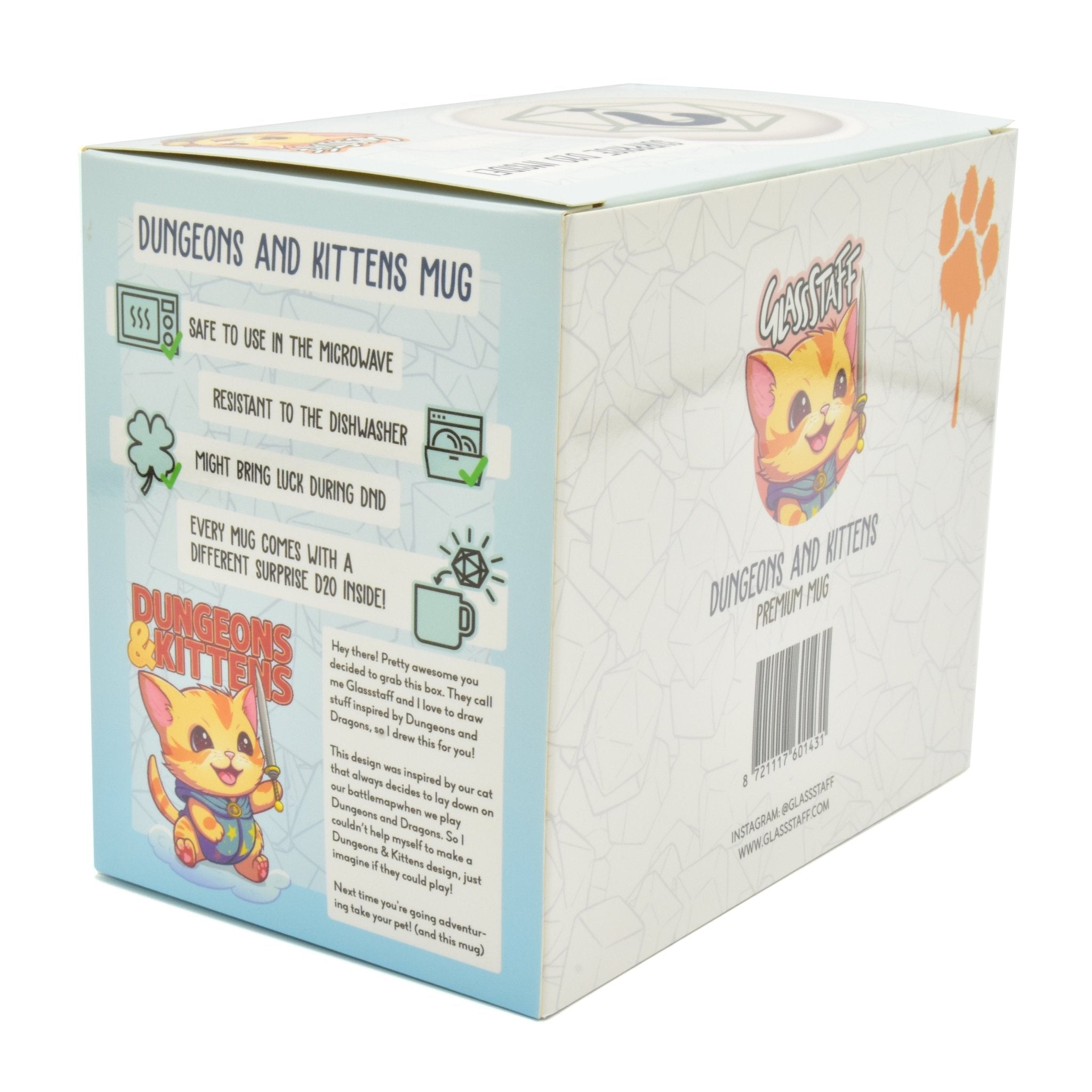 Dungeons & Kittens Gift Mug - Gift Mug - GlassStaff