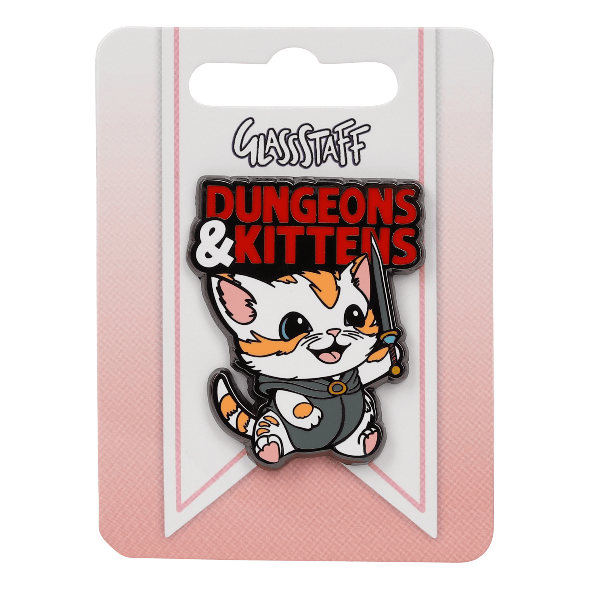 Dungeons & Kittens Pin - Pin - GlassStaff