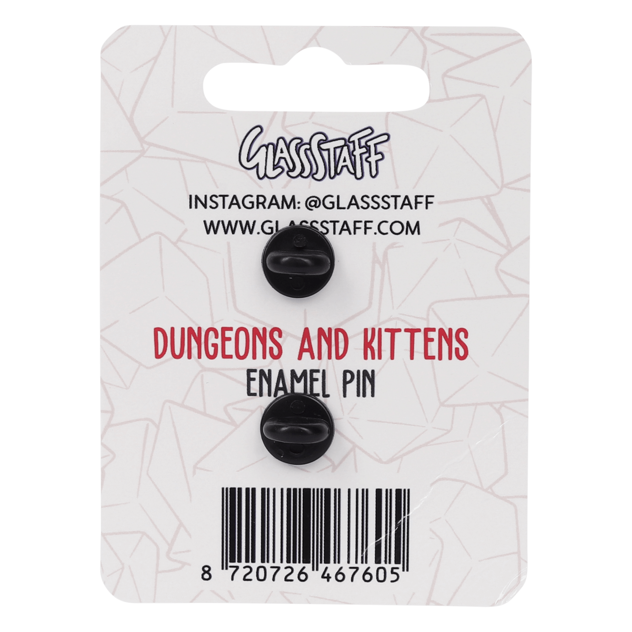 Dungeons & Kittens Pin - Pin - GlassStaff