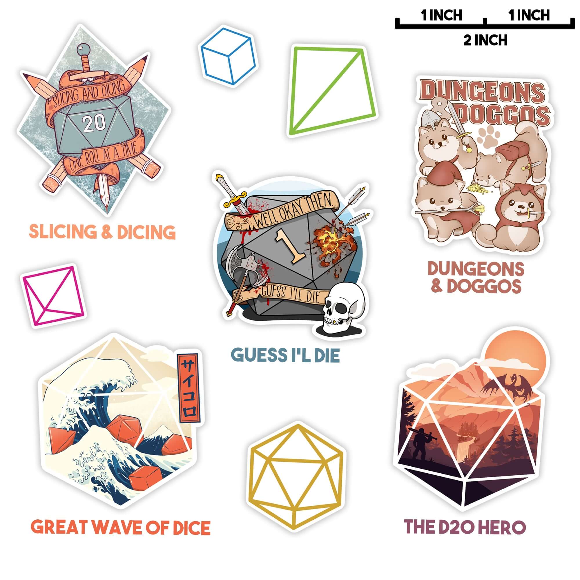 Glassstaff StickerBomb Pack - Special Stickers - GlassStaff