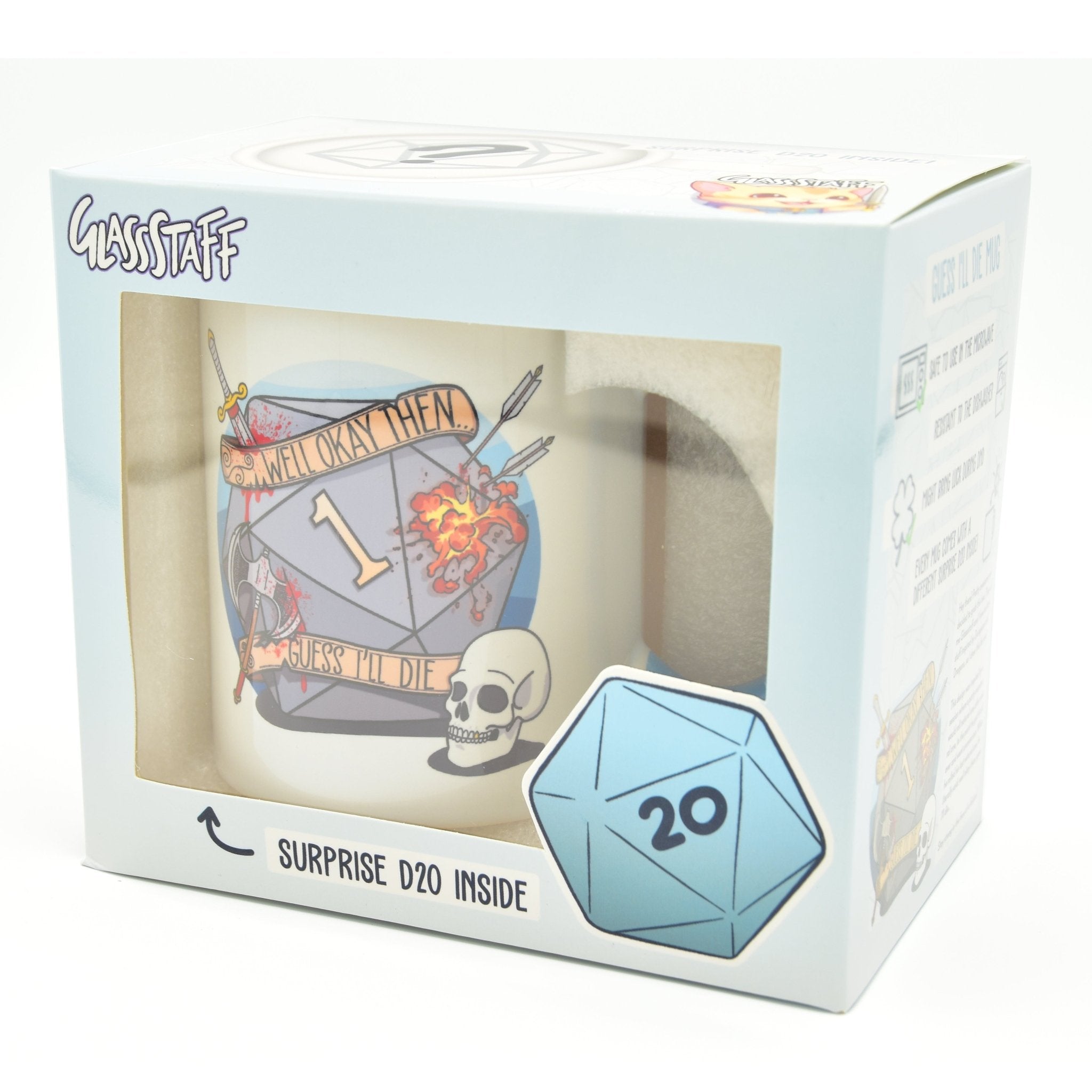 Guess I'll Die Gift Mug - Gift Mug - GlassStaff