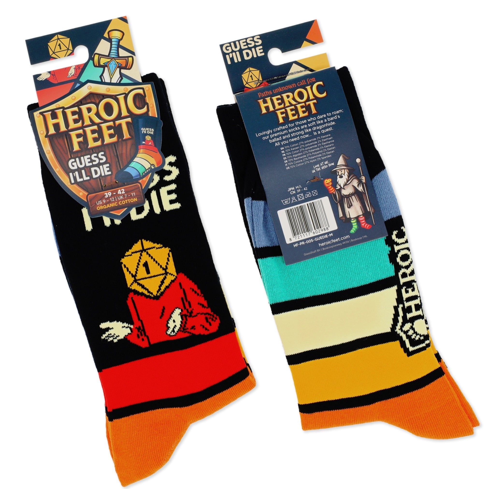 Guess I'll Die Socks - Socks - GlassStaff