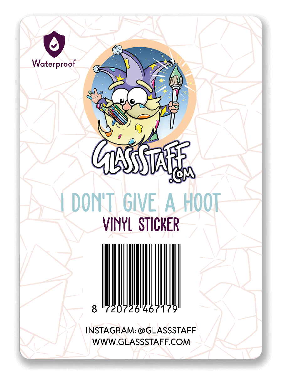 Geef me Loot-sticker - D&D / TTRPG-sticker - Glassstaff