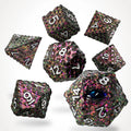Ignivarax Metal RPG Dice Set - RPG Dice Set - GlassStaff