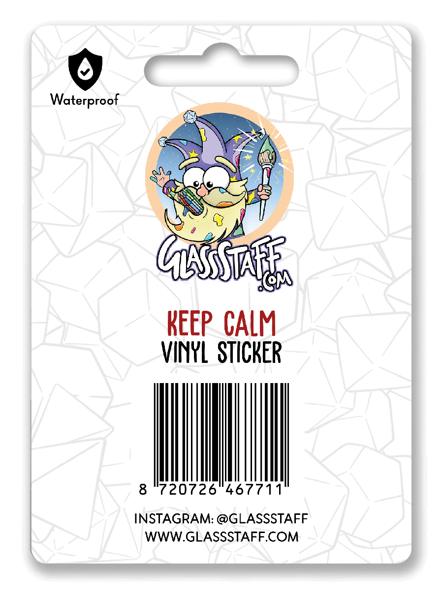 Houd kalm & Rol Initiatief Sticker - D&D / TTRPG Sticker - {{c449141944d9c79aa1b5f8f17acda347}}