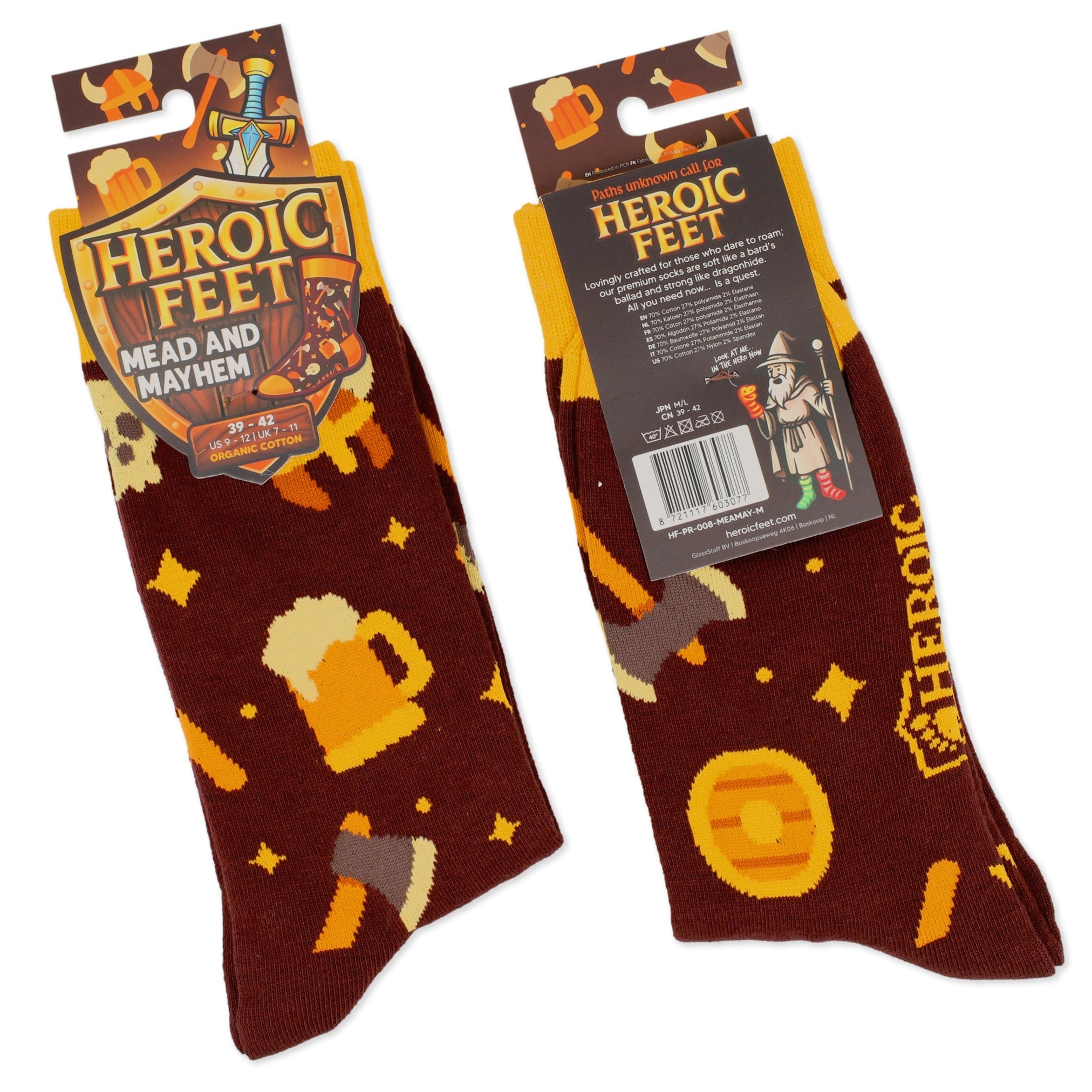 Mead & Mayhem Socks - Socks - GlassStaff