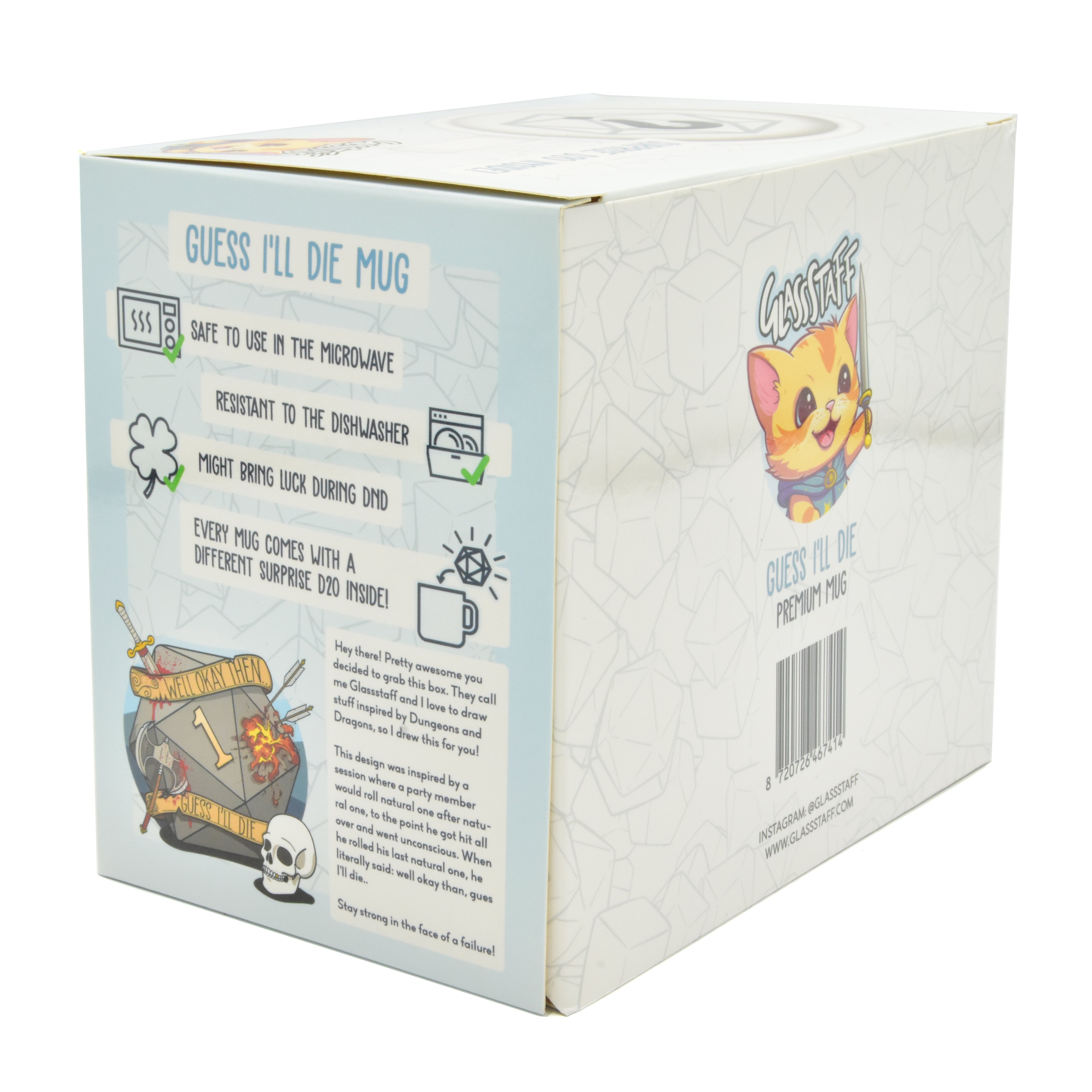 Guess I'll Die Gift Mug