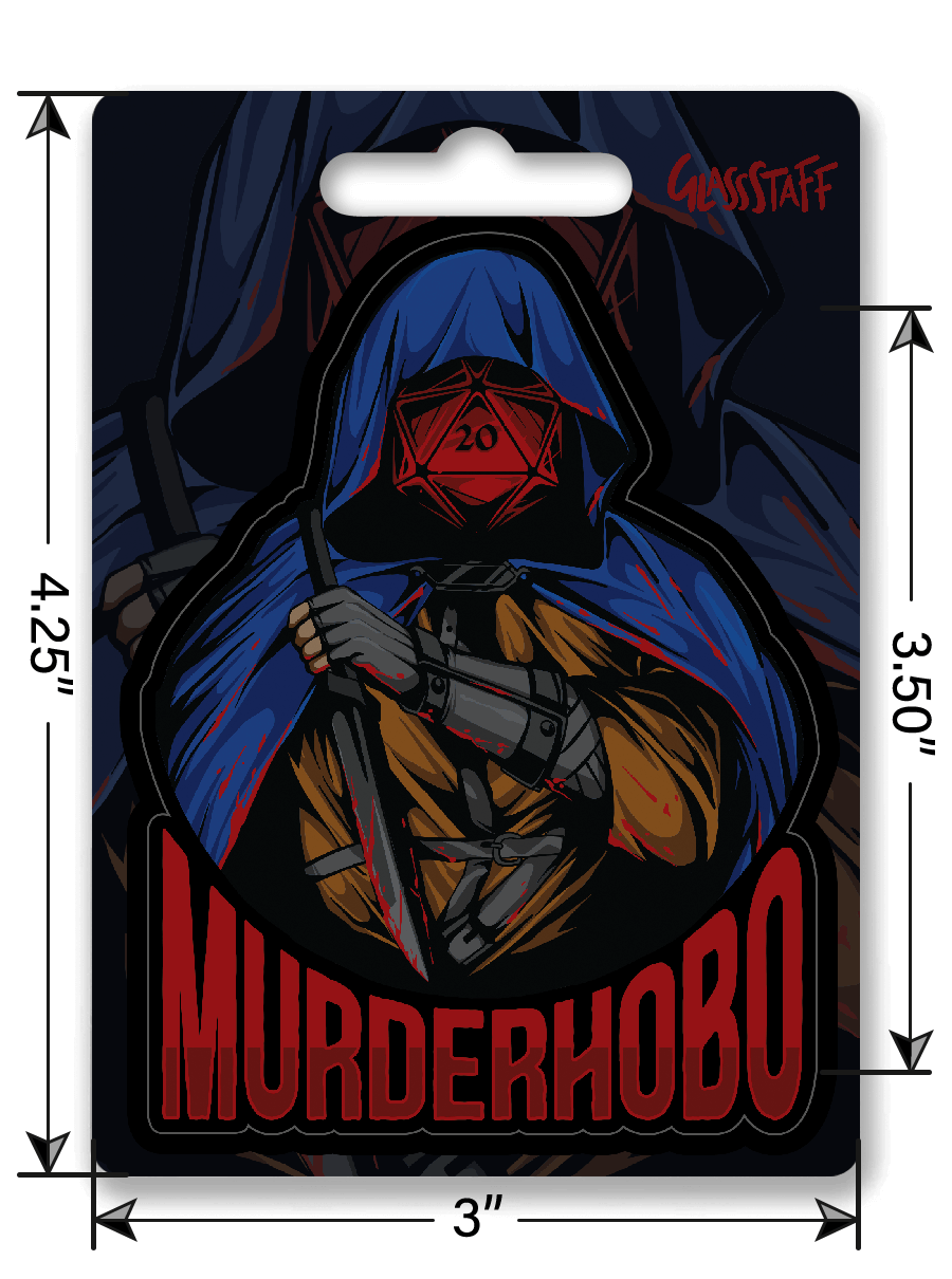 Murderhobo Sticker