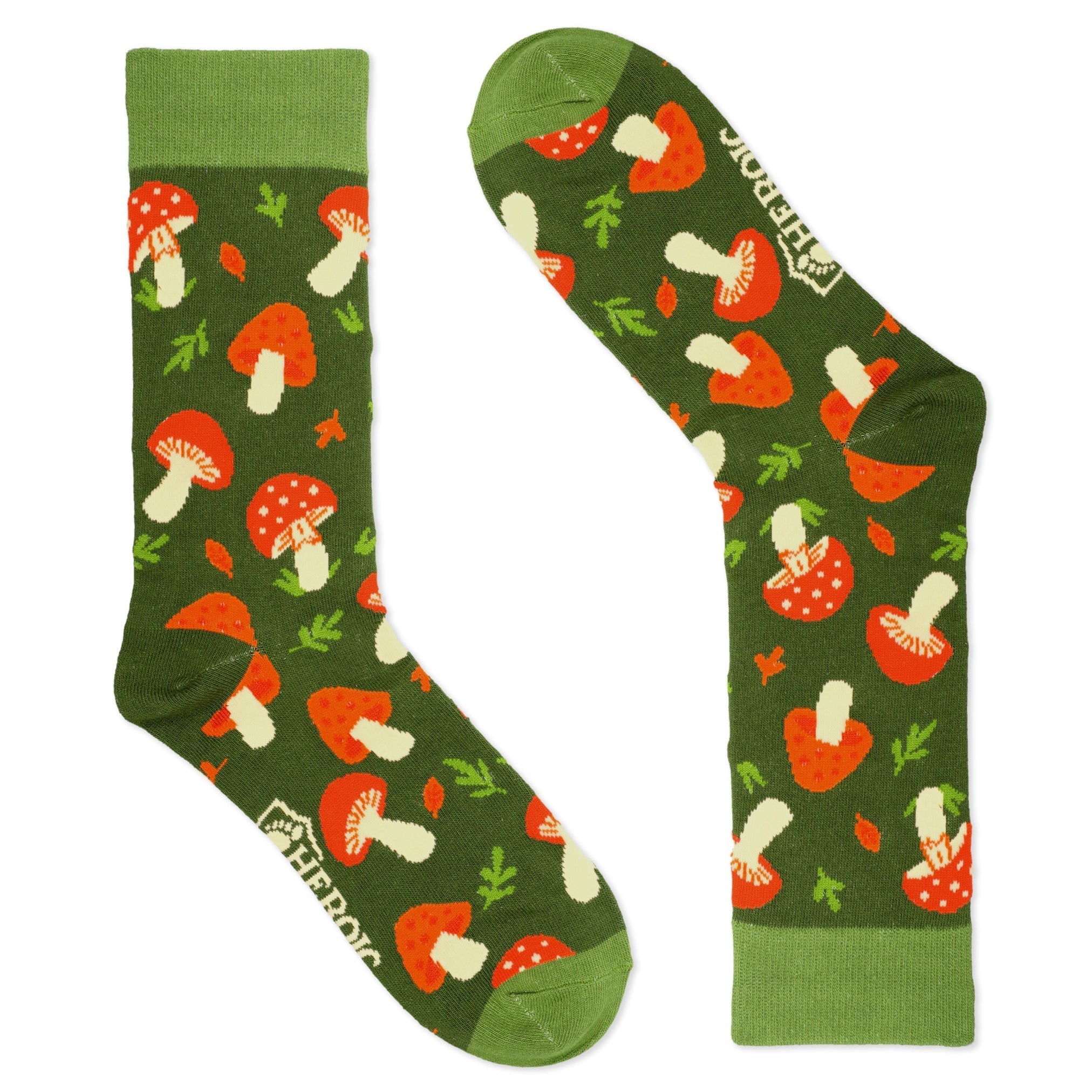 Mystic Mushrooms Socks - Socks - GlassStaff