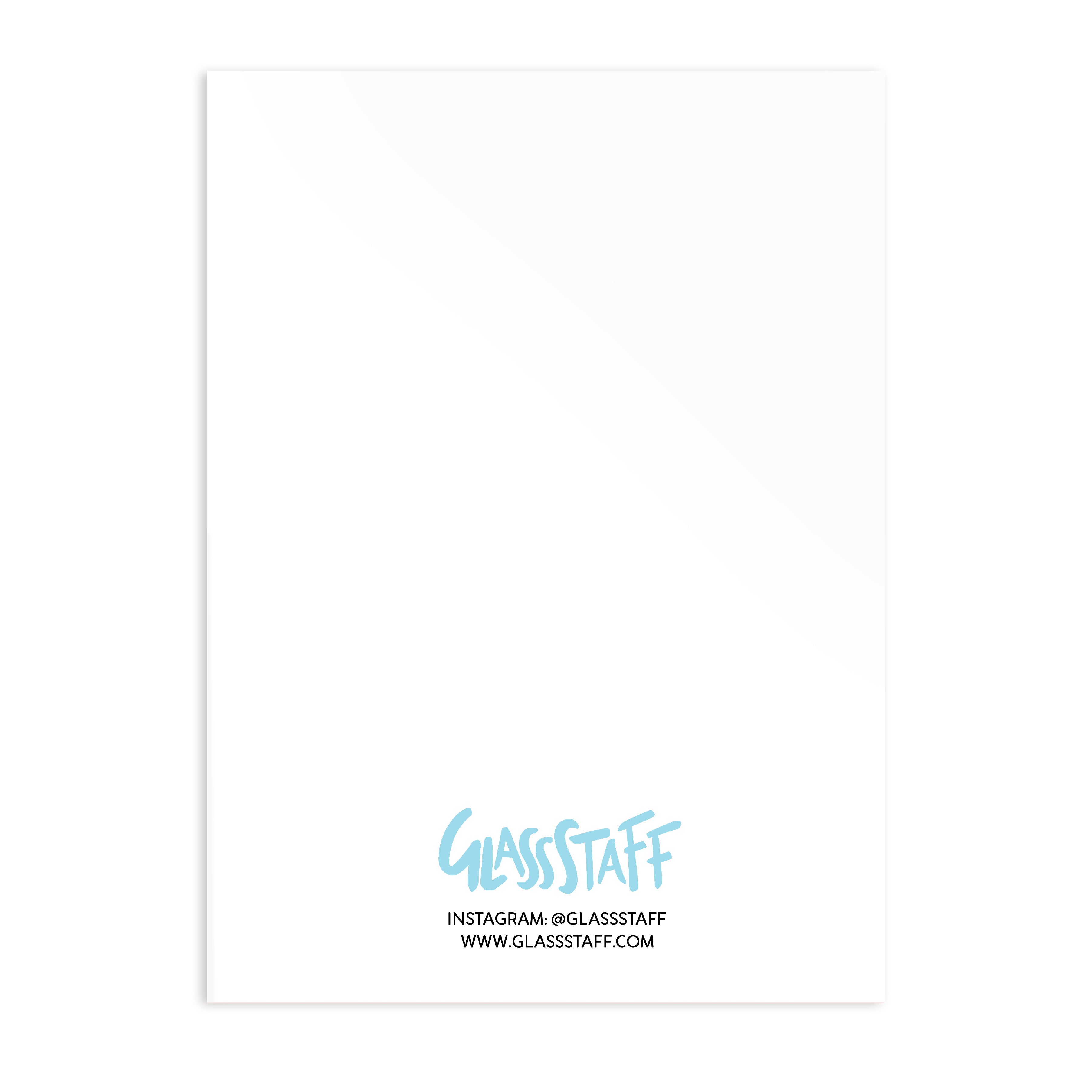 Ontmoeting met je wenskaart - D&D / TTRPG wenskaart - Glassstaff