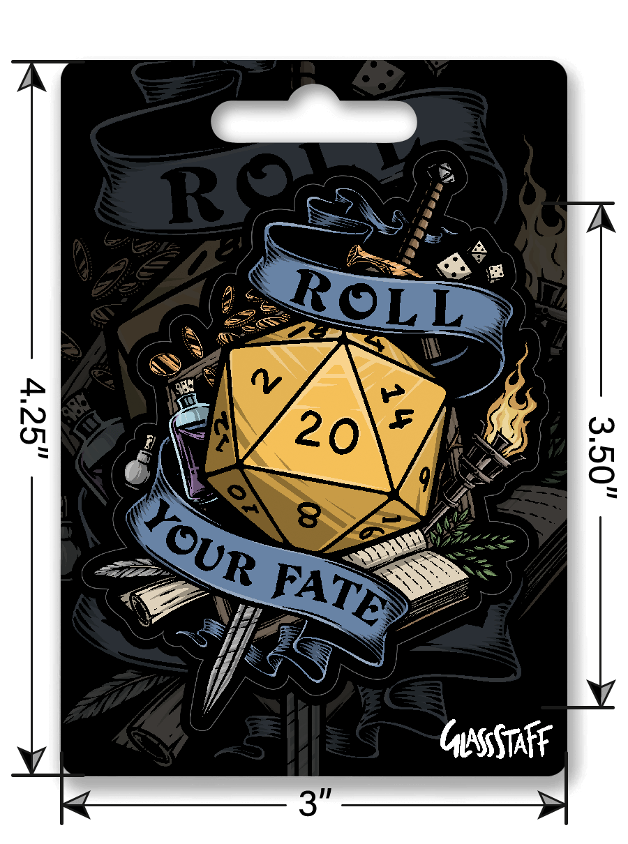 Rol je Lot 2 Sticker - D&D / TTRPG Sticker - {{525c50d66087566a46c0b486e4560de1}}