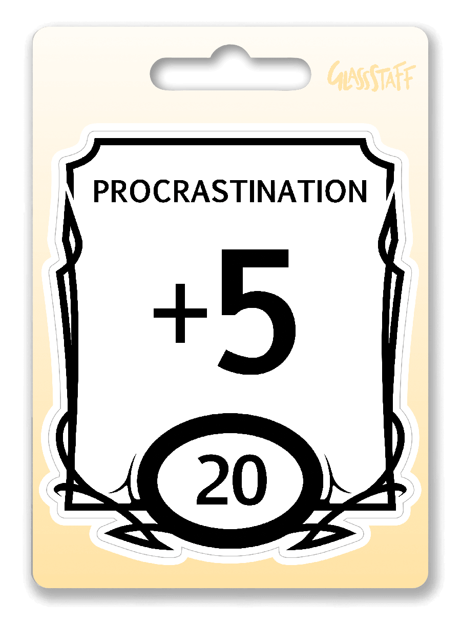 Staat Blok Uitstel Sticker - D&D / TTRPG Sticker - {{e32f773c77b3ee9b392d46dd24f05149}}