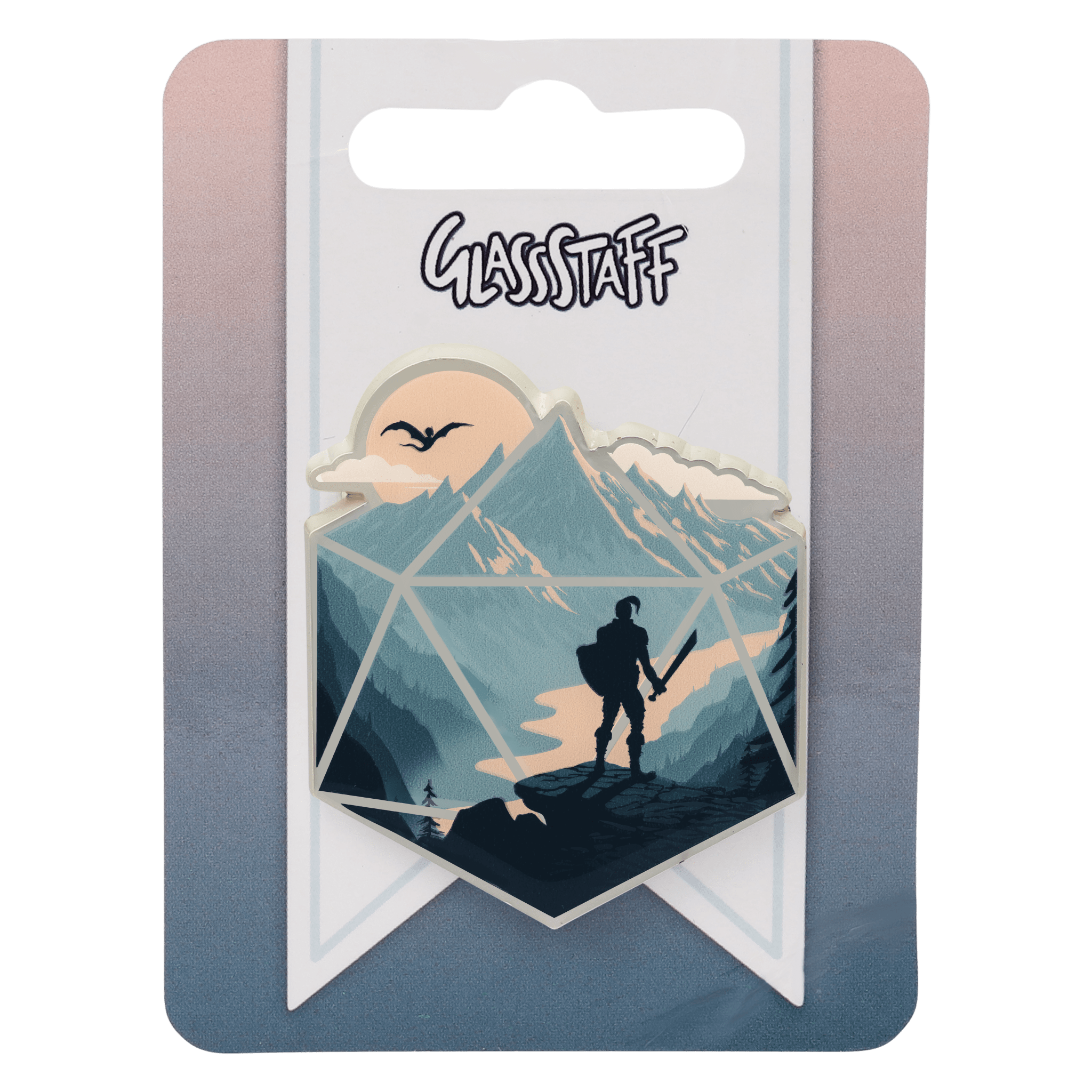 The d20 Champion Pin - Pin - GlassStaff