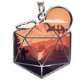 The d20 Hero Keychain - Keychain - GlassStaff