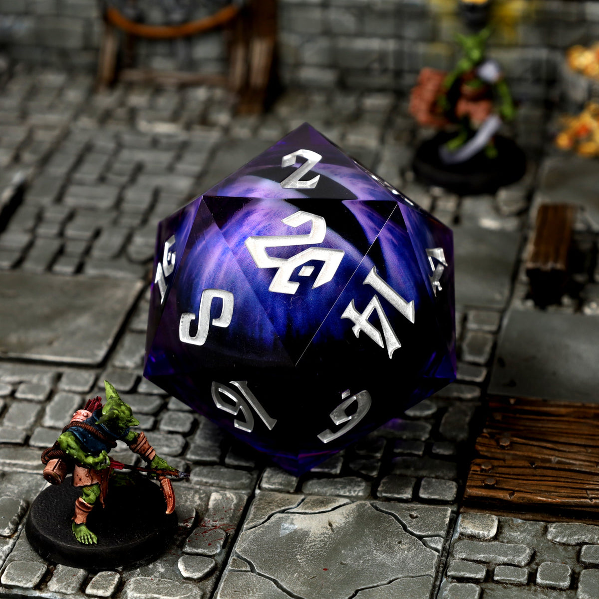 Void Vision 50mm Liquid Core D20 - 50mm D20 - GlassStaff