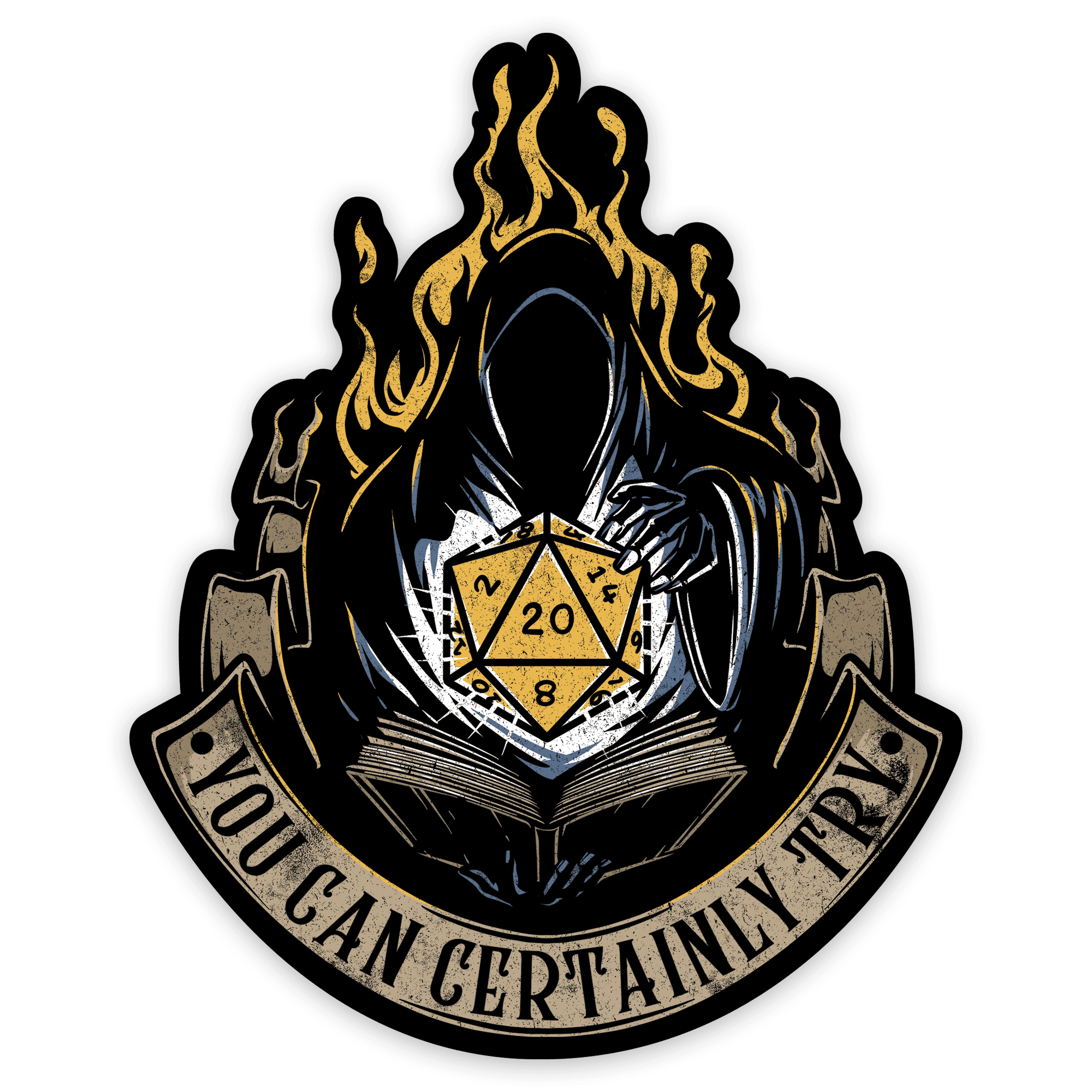 You Can Certainly Try 2 Sticker - Sticker - GlassStaff