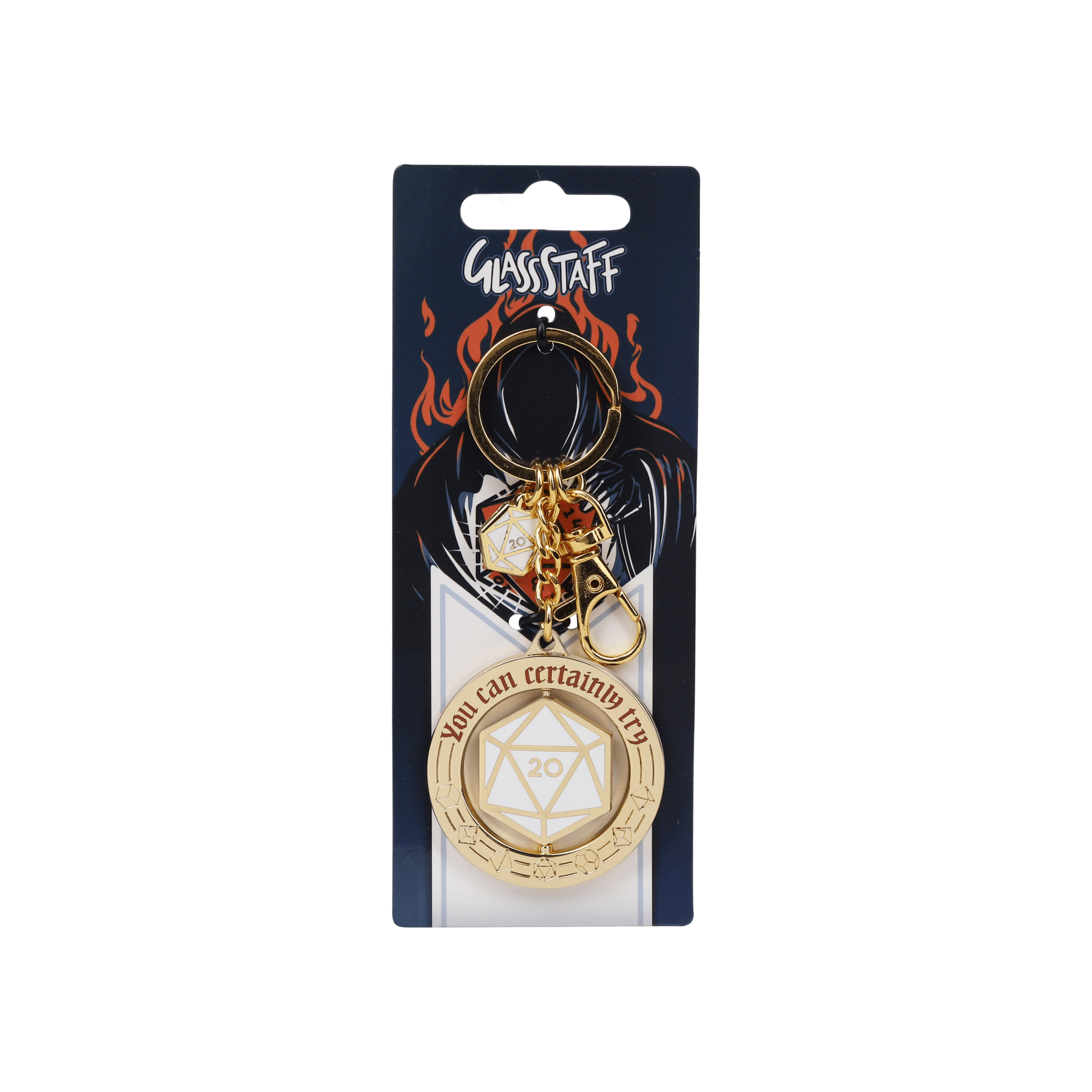 You Can Certainly Try Keychain - Keychain - GlassStaff