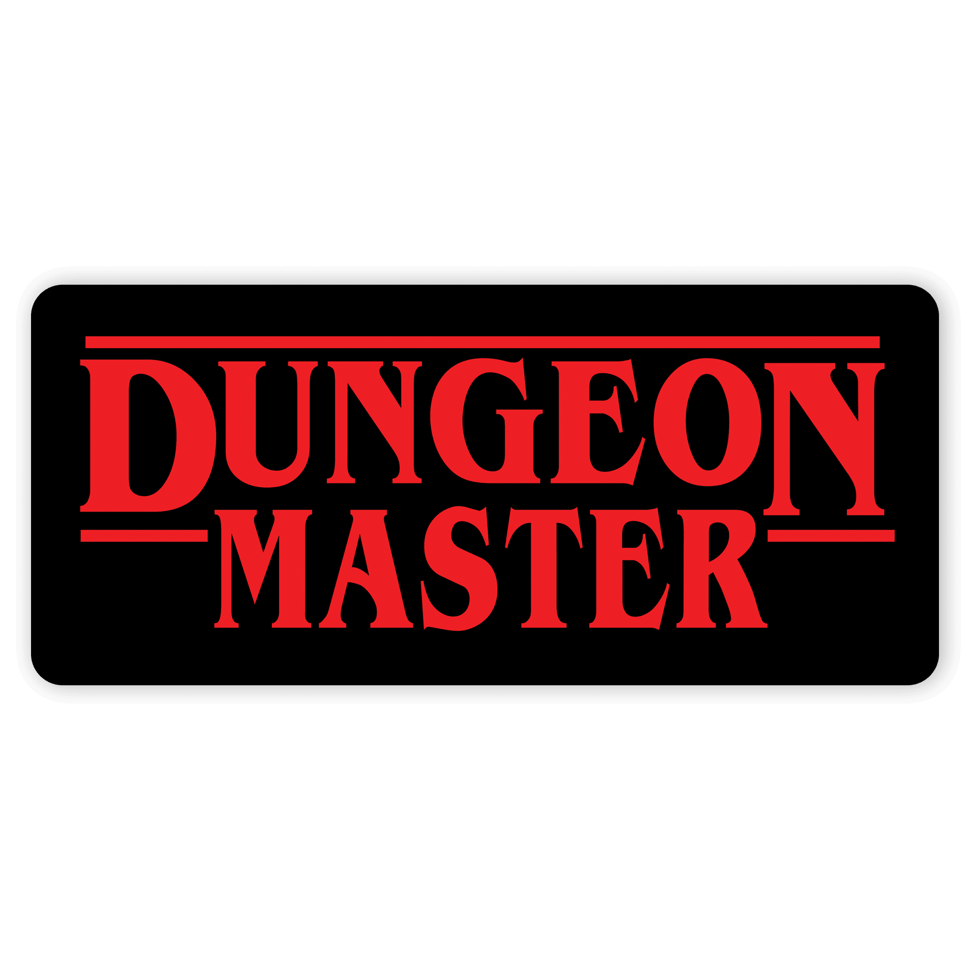 Dungeon Master Sticker - Sticker - GlassStaff