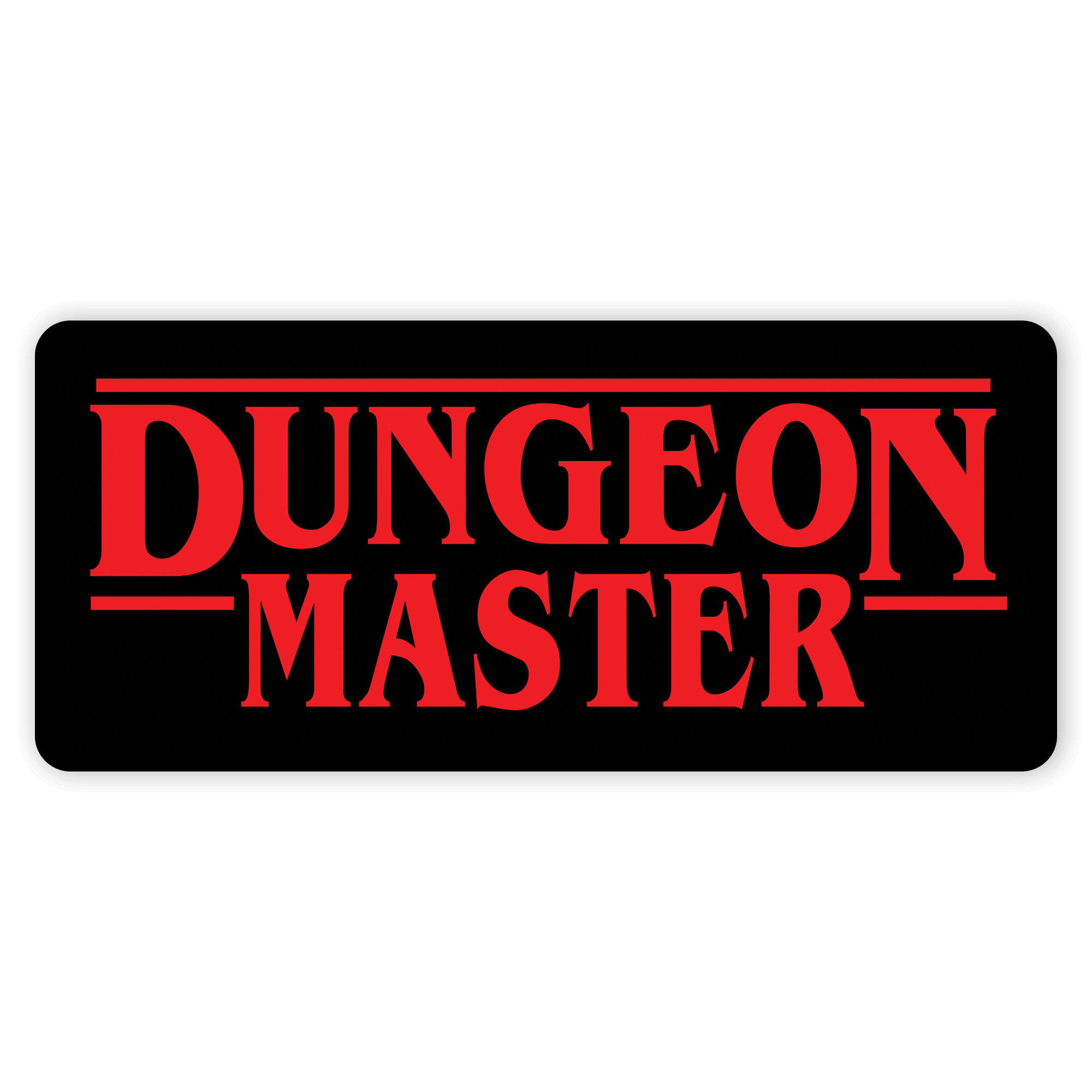 Dungeon Master Sticker - D&D / TTRPG Sticker - Glassstaff