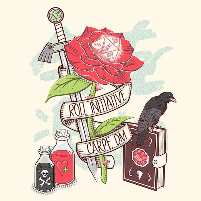 Carpe DM, illustrazione a tema GdR